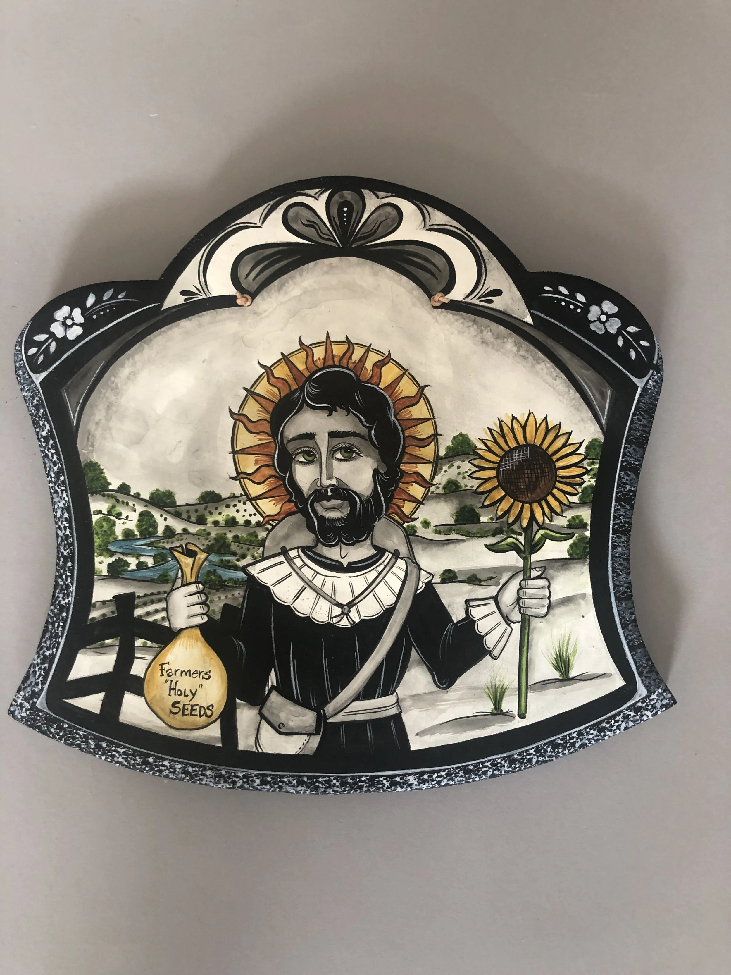 San Isidro, patron of farmers and invoked against drought (2019)©