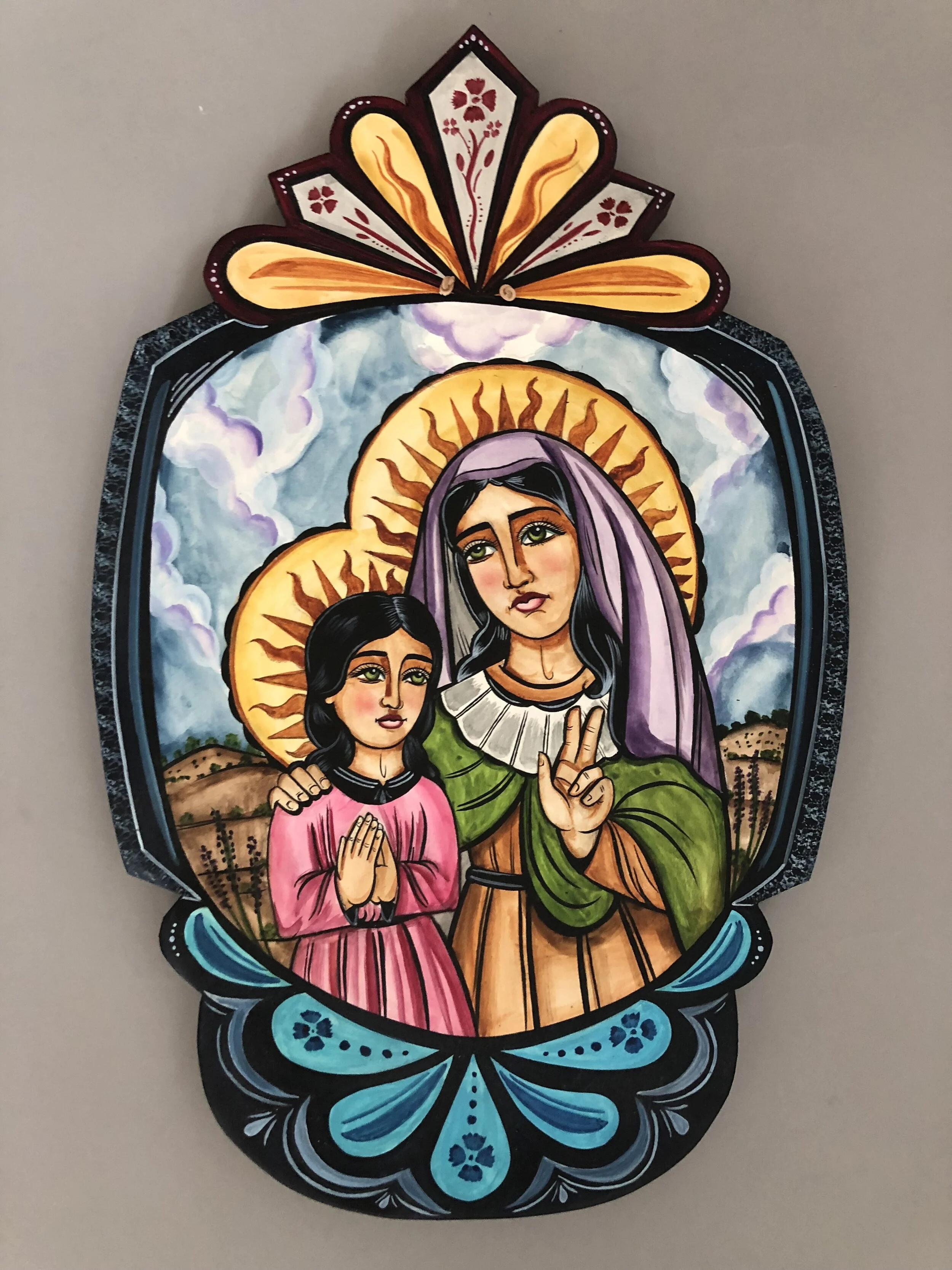 Saint Anne, patron of grandmothers (2019)©