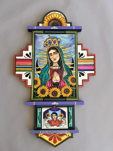 Nuestra Senora De Guadalupe with Sunflowers©