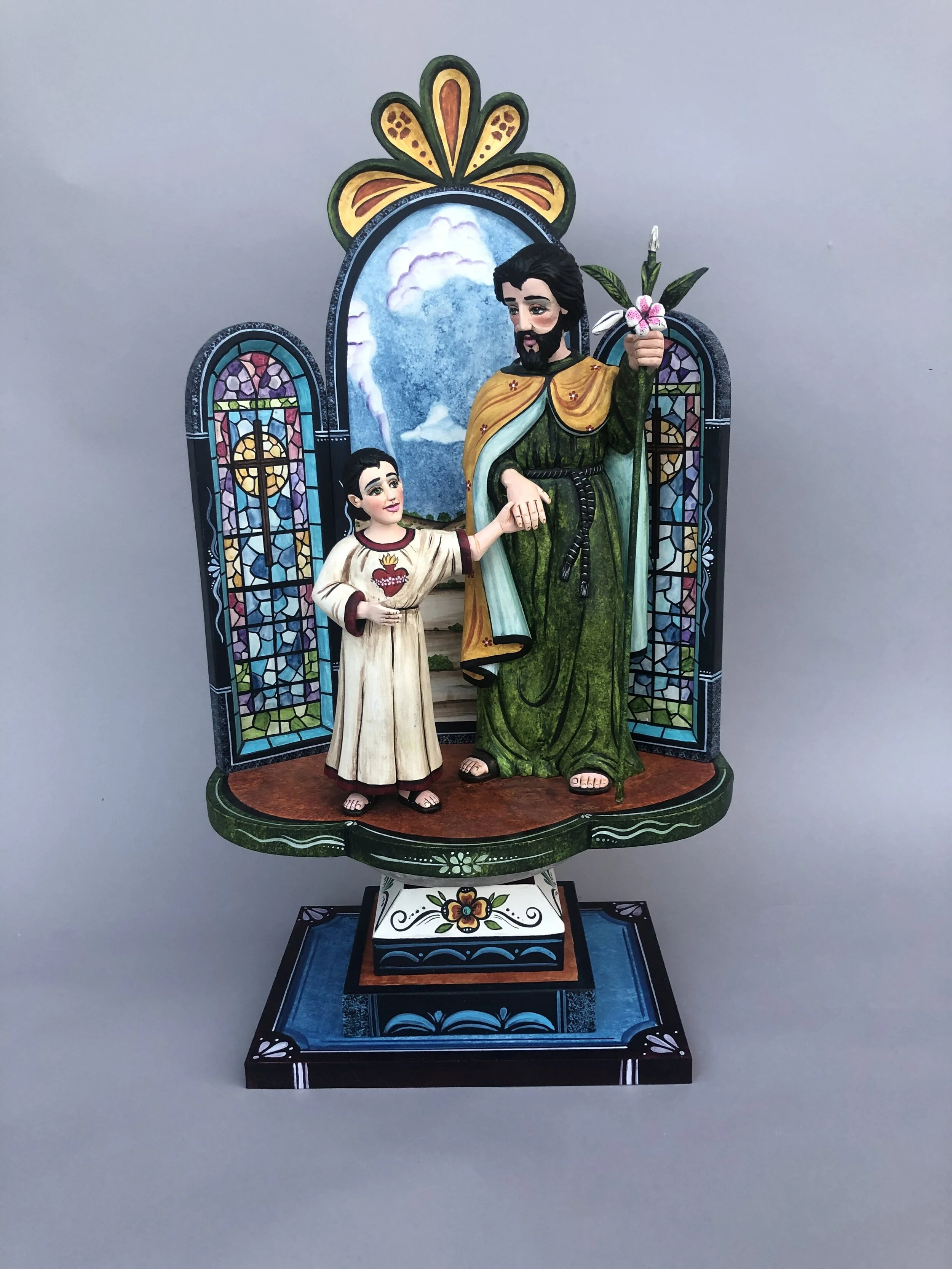 Saint Joseph the Devine Father (2019) Award for new traditions at 2019 Spanish Market ©