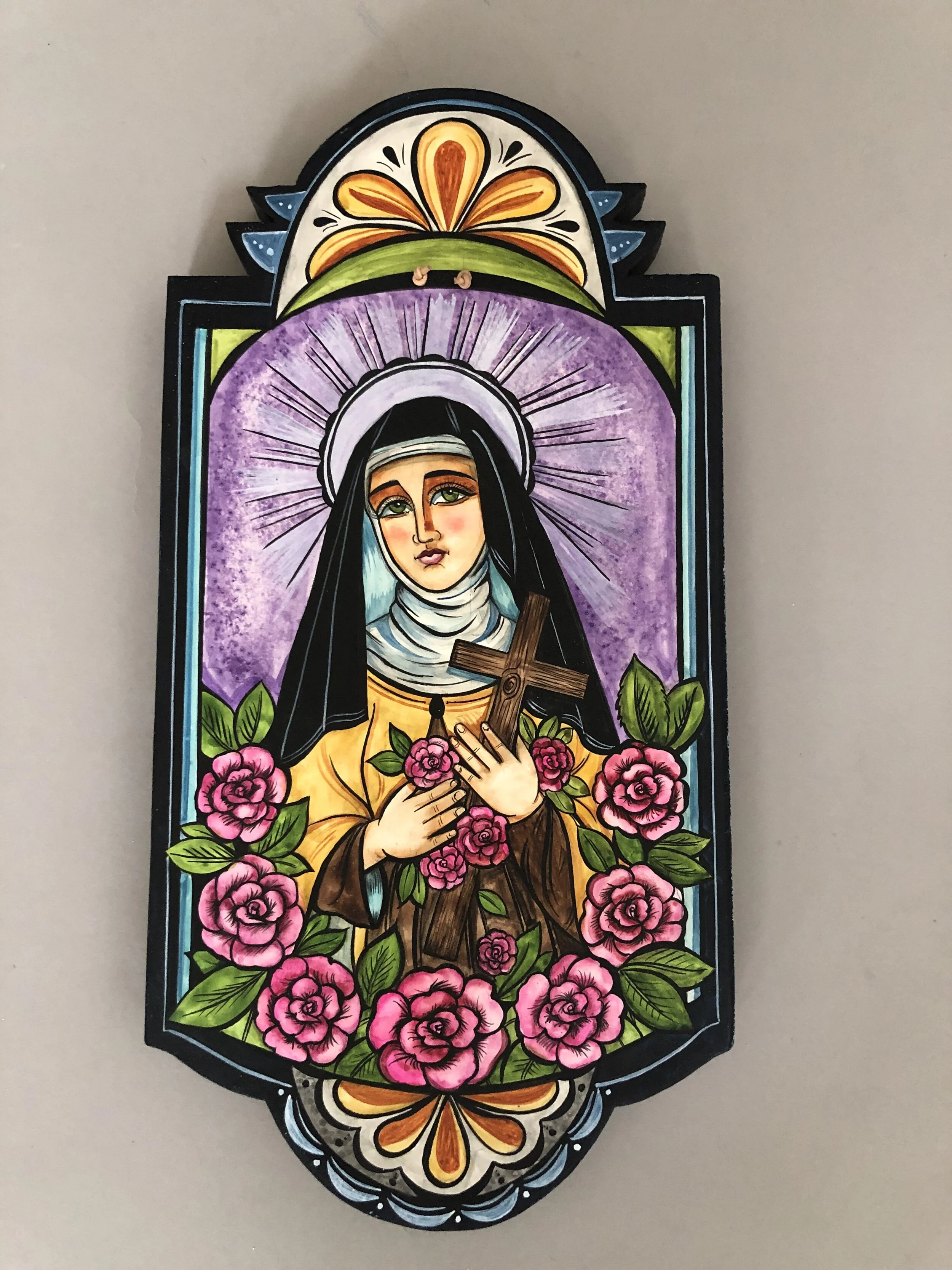 Saint Theresa the little flower, patron of florists (2019)©