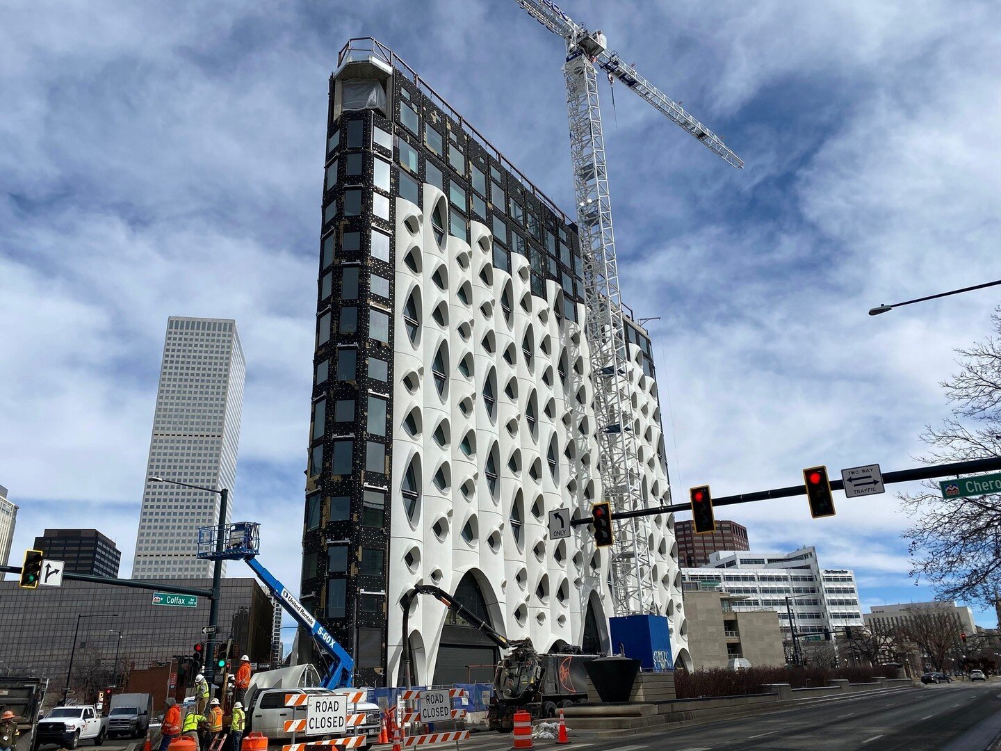 We're excited to see the Populus facade going up! ⁠
⁠
A project we collaborated on as structural engineers and facade designers with Studio Gang⁠
⁠
@studiogang