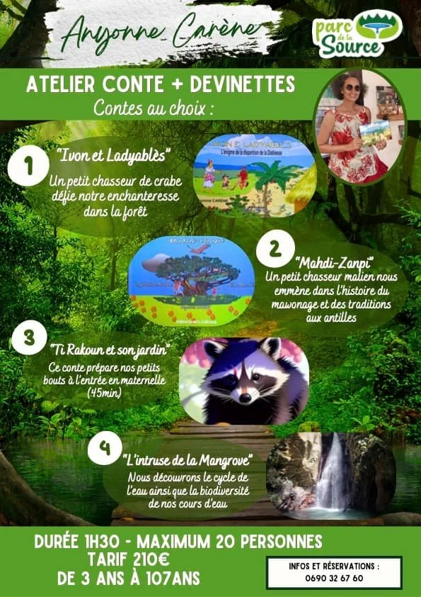 18- Les contes et devinettes par Anyonne Carène