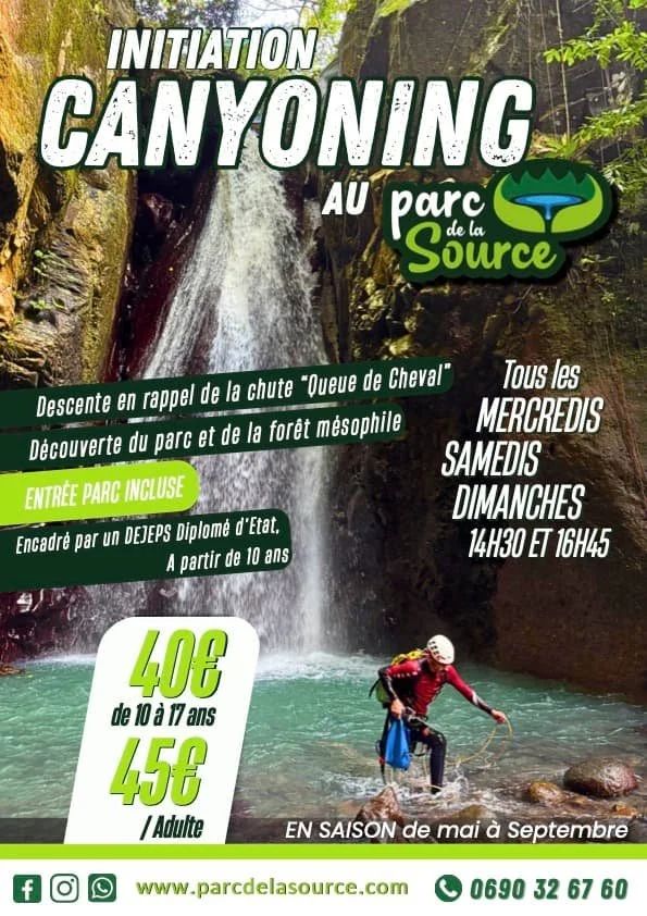 Initiation Canyoning