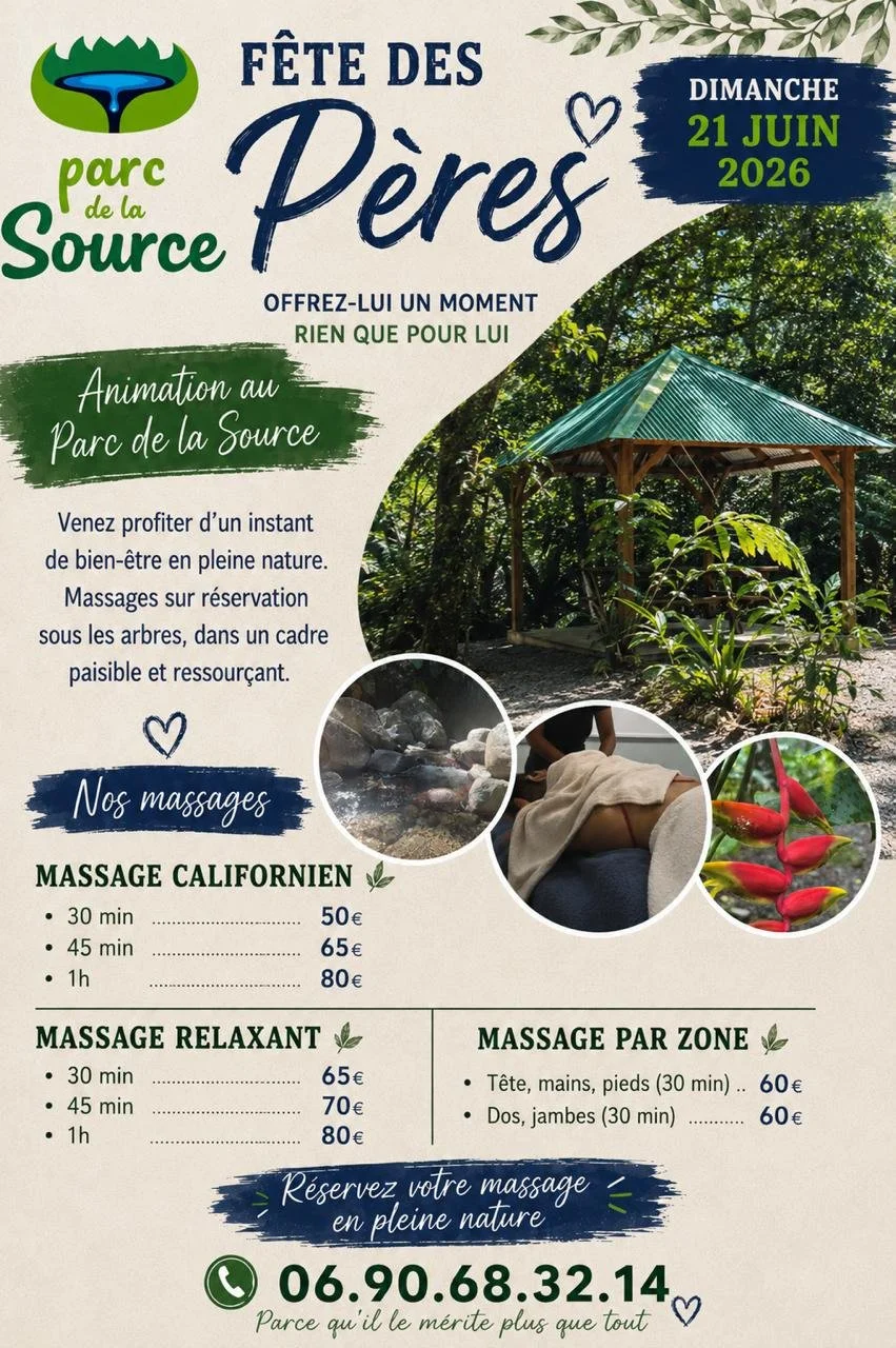 Fete des Peres au Parc de La Source Guadeloupe