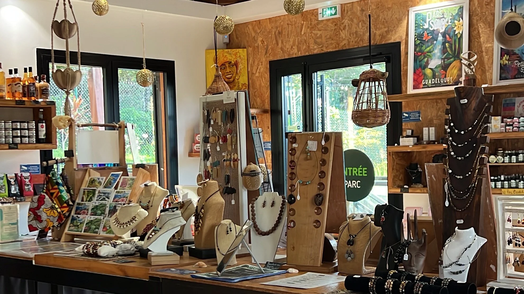Boutique du Parc de La Source Bouillante Guadeloupe
