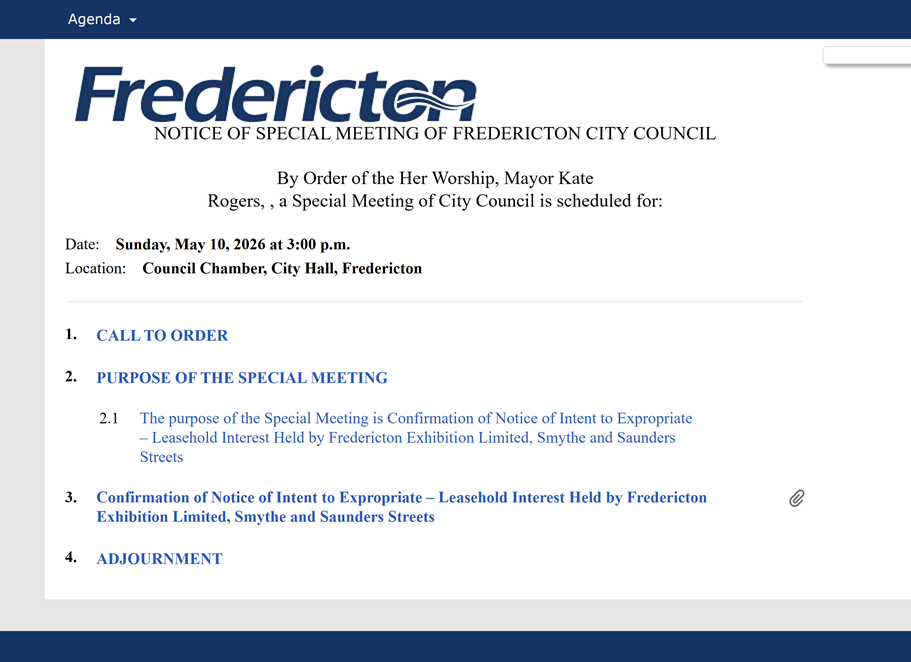 Outgoing Council to confirm expropriation
