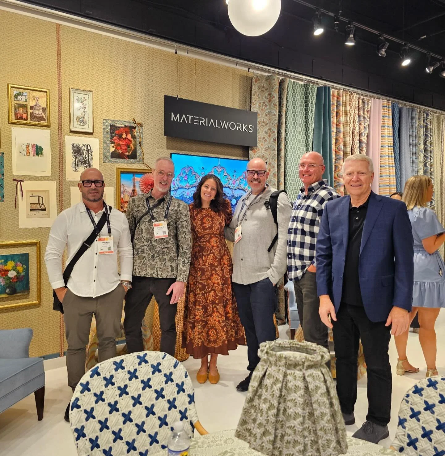 Larry Bradford joins the SF, Laguna and LA Witford team @highpointmarket  to discover the new launches this week at HPMKT2025 @materialworks_home
Loving the new textile introductions…
#witford #witfordluxury #affordableluxury&