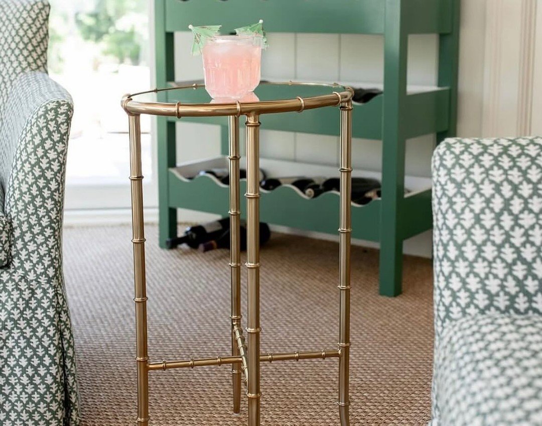 Whether it&rsquo;s a book, a lamp, or an afternoon cocktail, the Oval Bamboo Spot Table (MH1088F01) from @modernhistoryfurniture is the always-handy piece every space needs. Versatile, stylish, and full of personality, it&rsquo;s the hero of any ente