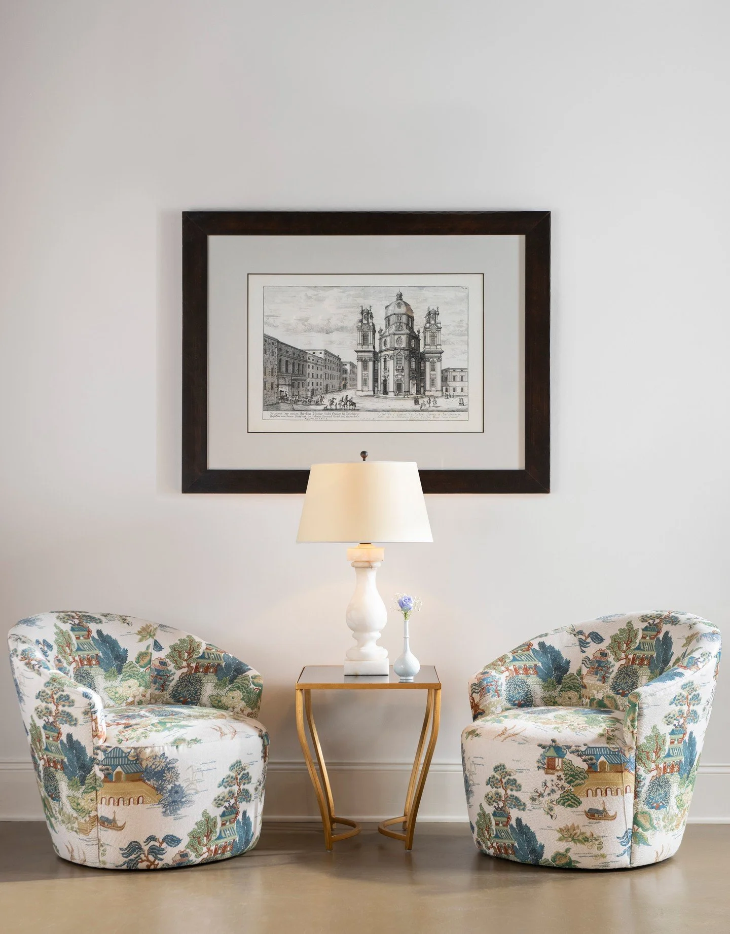 New layers of refinement from @hickorychair.

The HC1315-27 Gemma Swivel Chairs, shown in HC800-99 LIBERTY, offer fluid movement wrapped in tailored upholstery &mdash; structured yet inviting.

Paired with the HC7785-10 Charlotte Side Table, the comp