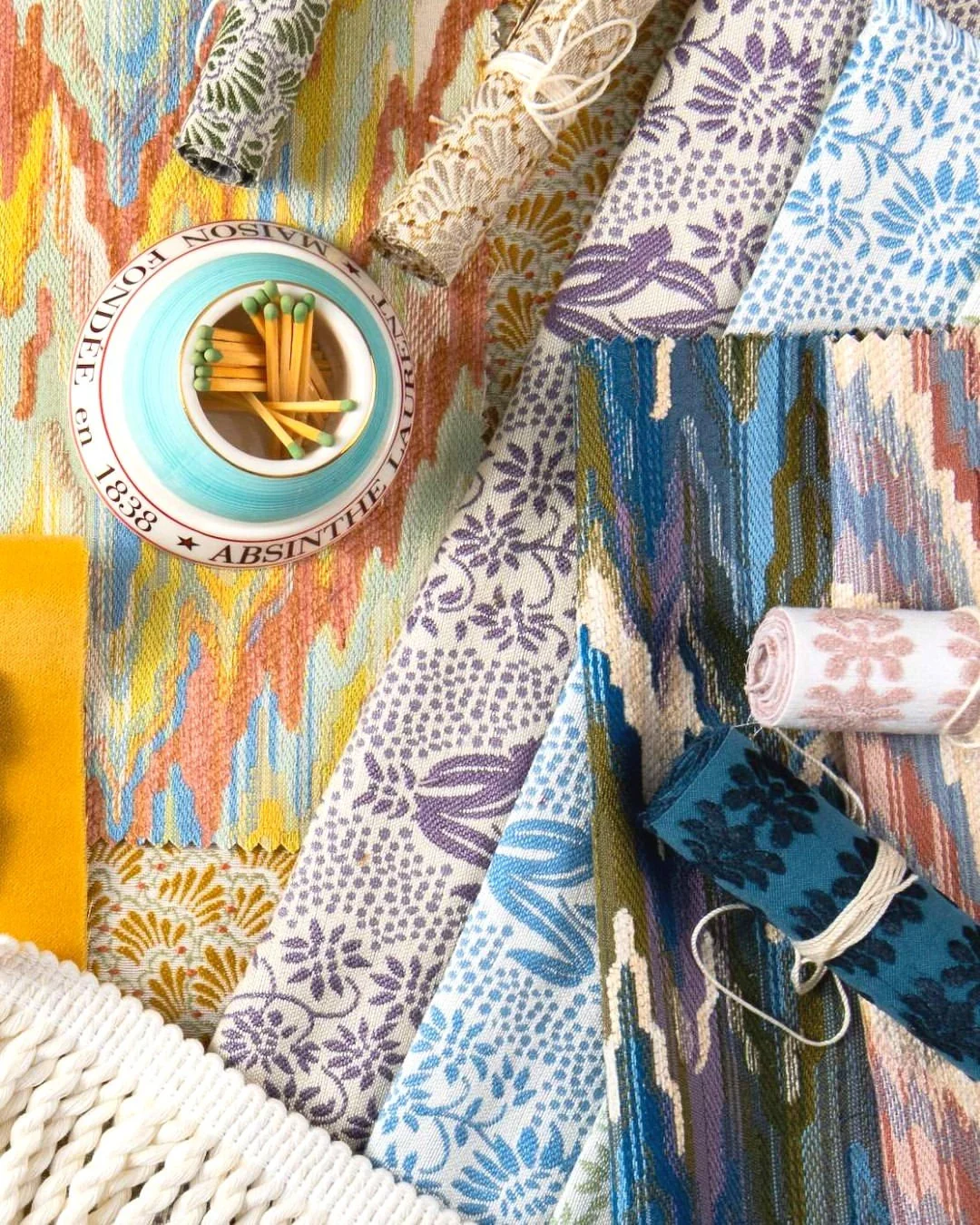 Strike a match. Set the mood with a collection that turns inspiration into atmosphere.

La Fantaisie by @materialworks_home channels the art, architecture, and spirit of Paris into performance fabrics designed to ignite a space.

Expressive patterns 