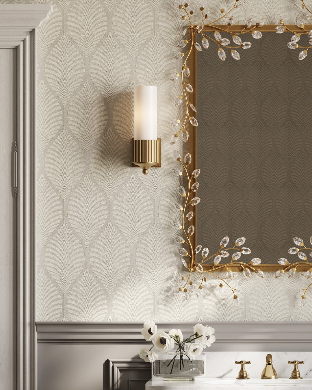 Simple. Elegant. Enduring.

The Bryce Bath Collection from @curreyco, designed with collaborator @barry.goralnick, brings a refined architectural sensibility to the bath.

Rippled metal details &mdash; reminiscent of finely crafted gears &mdash; add 