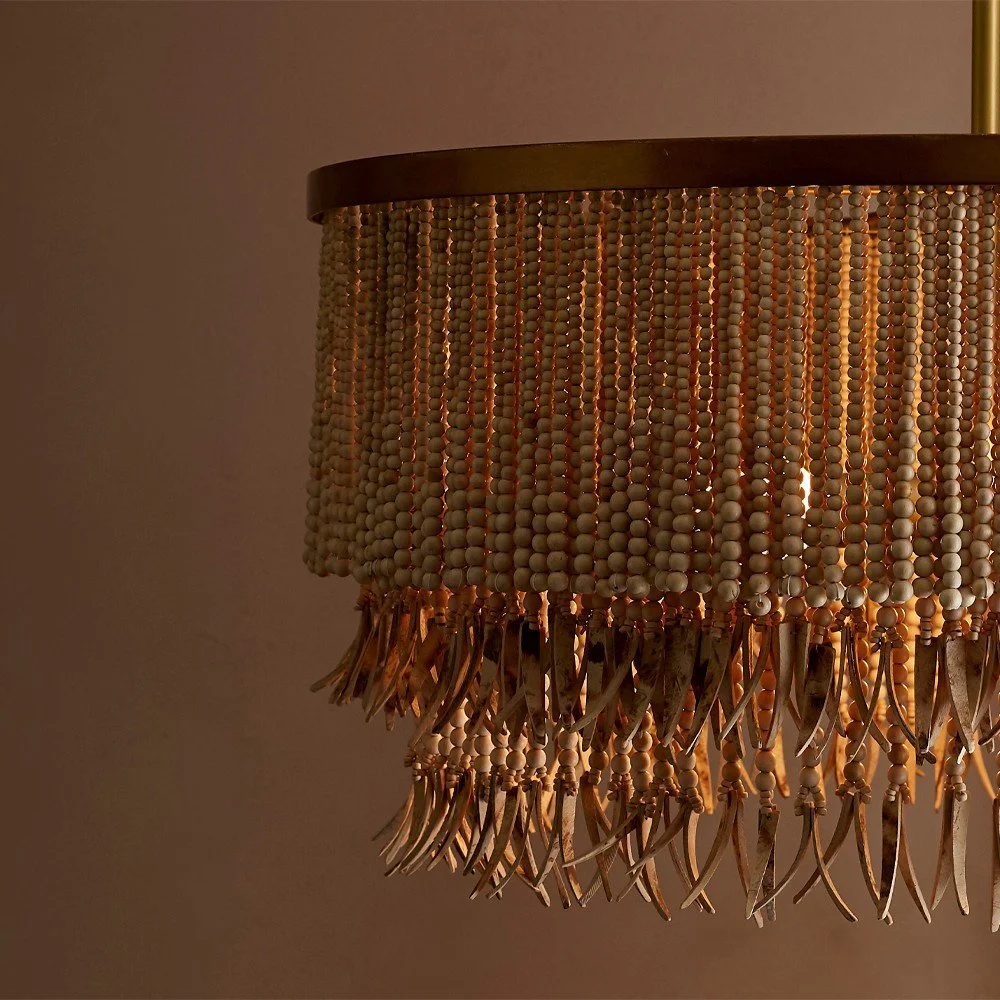 Light the Room
Skip the Freight.

Free Shipping on All Arteriors Lighting orders, if placed with our showroom.

---------------------

A statement piece that brings warmth and character to any setting.

The Baja Chandelier from @arteriorshome reimagi