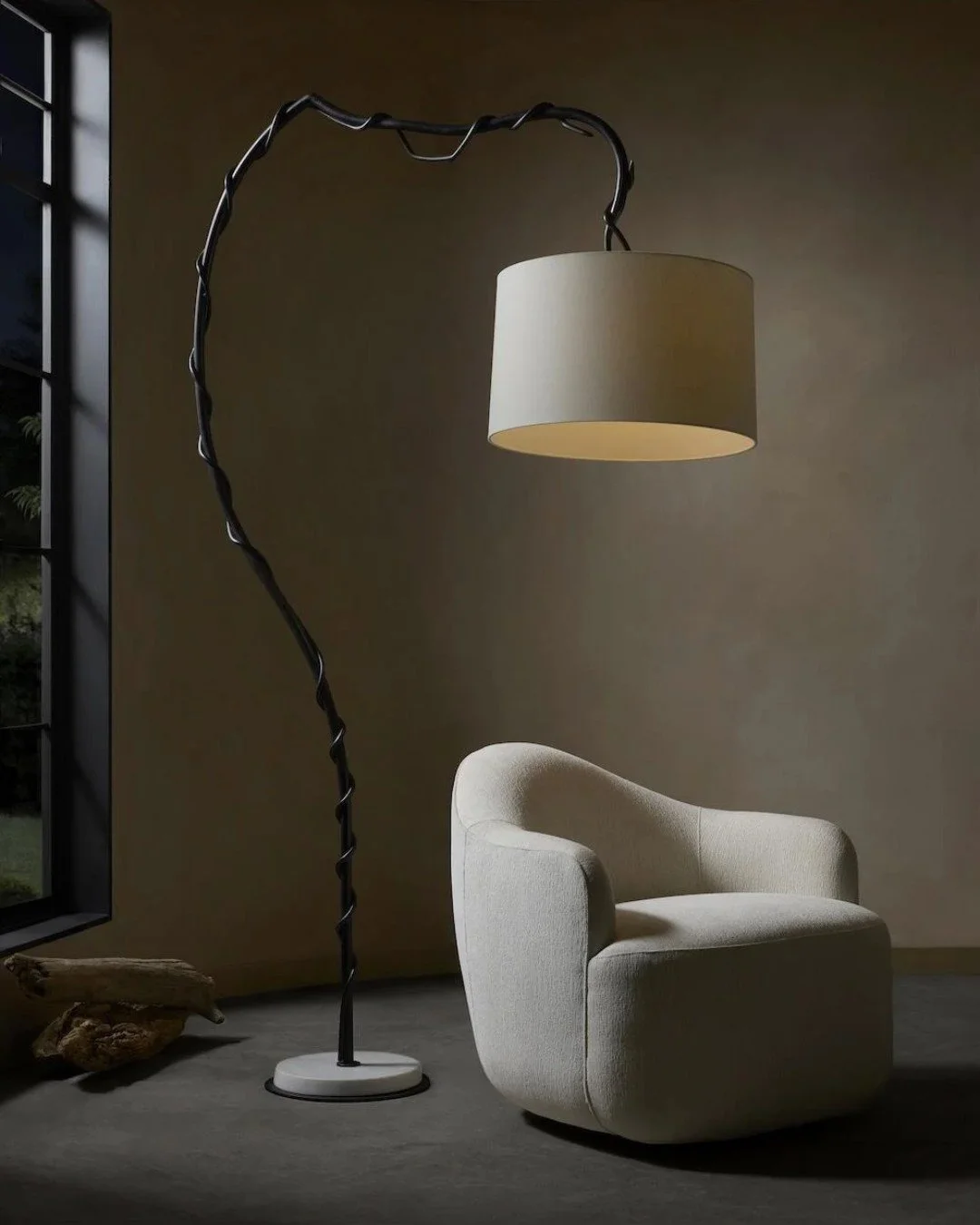 HPMKT Highlights. 

INCOMING NEWNESS 

@barrydarrdixon's newest capsule for @arteriorshome takes its cues from nature, translating organic forms into sculptural furniture and lighting. Standout pieces include the vine-inspired Muscadine floor lamp, t