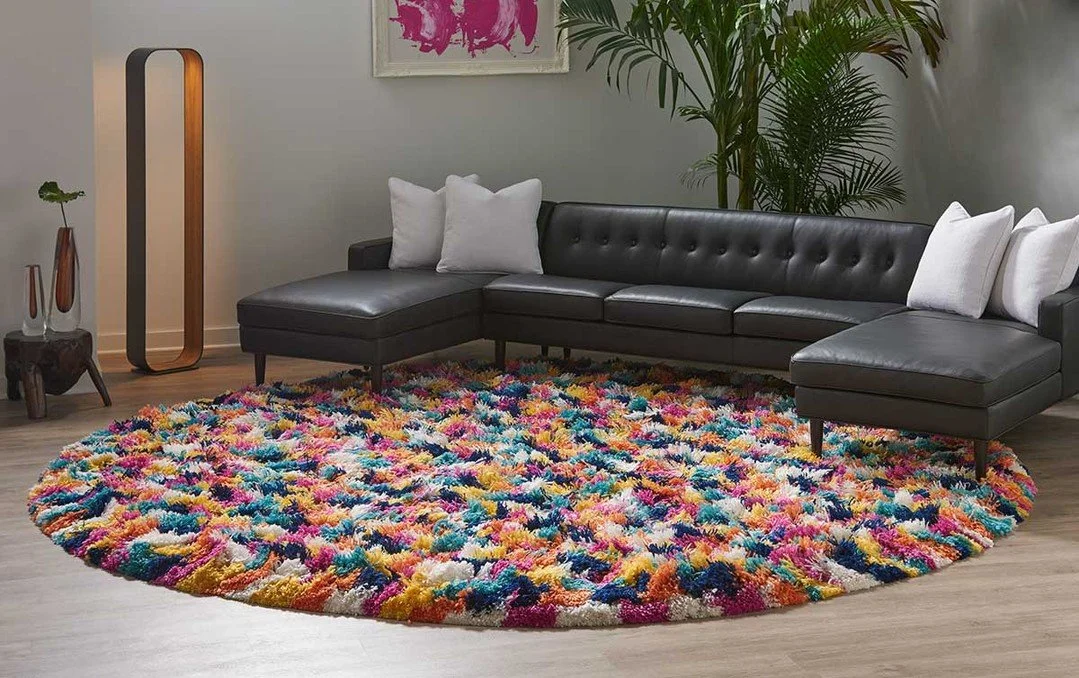 Texture, Turned All the Way Up

The SHAG POM design by @creative_accents is pure energy underfoot. A playful mix of color, depth, and movement, this high pile shag transforms the rug into a tactile experience as much as a visual one. It brings a sens