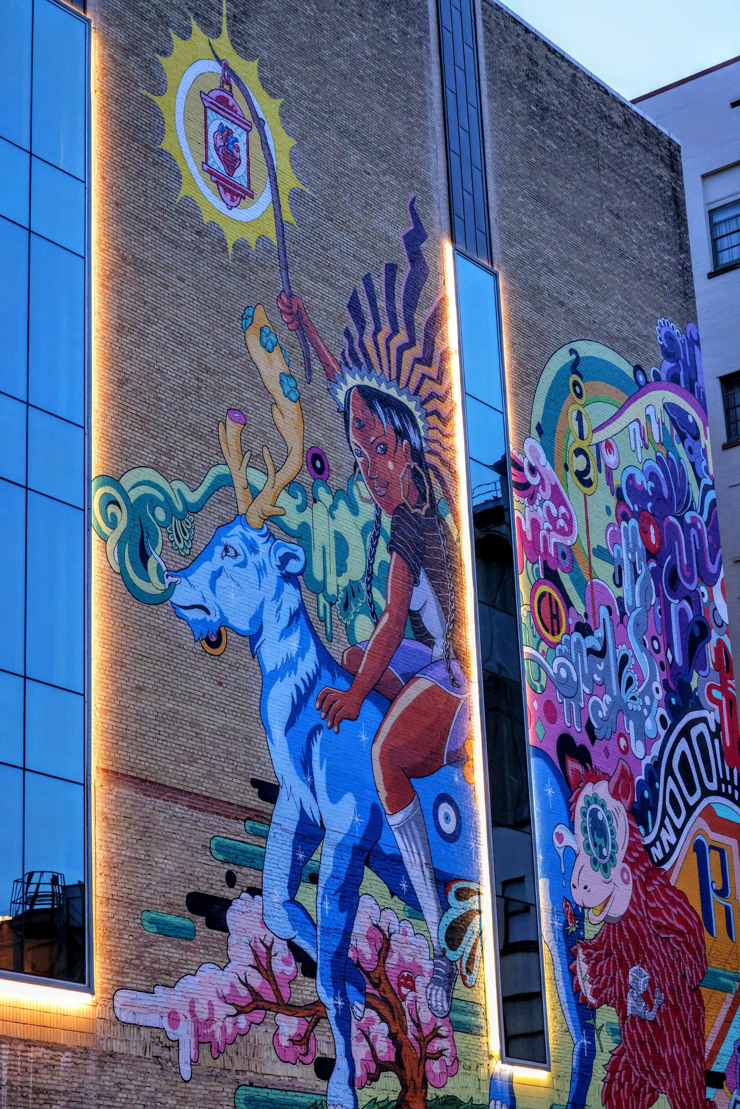 Riverwalk Wall Mural