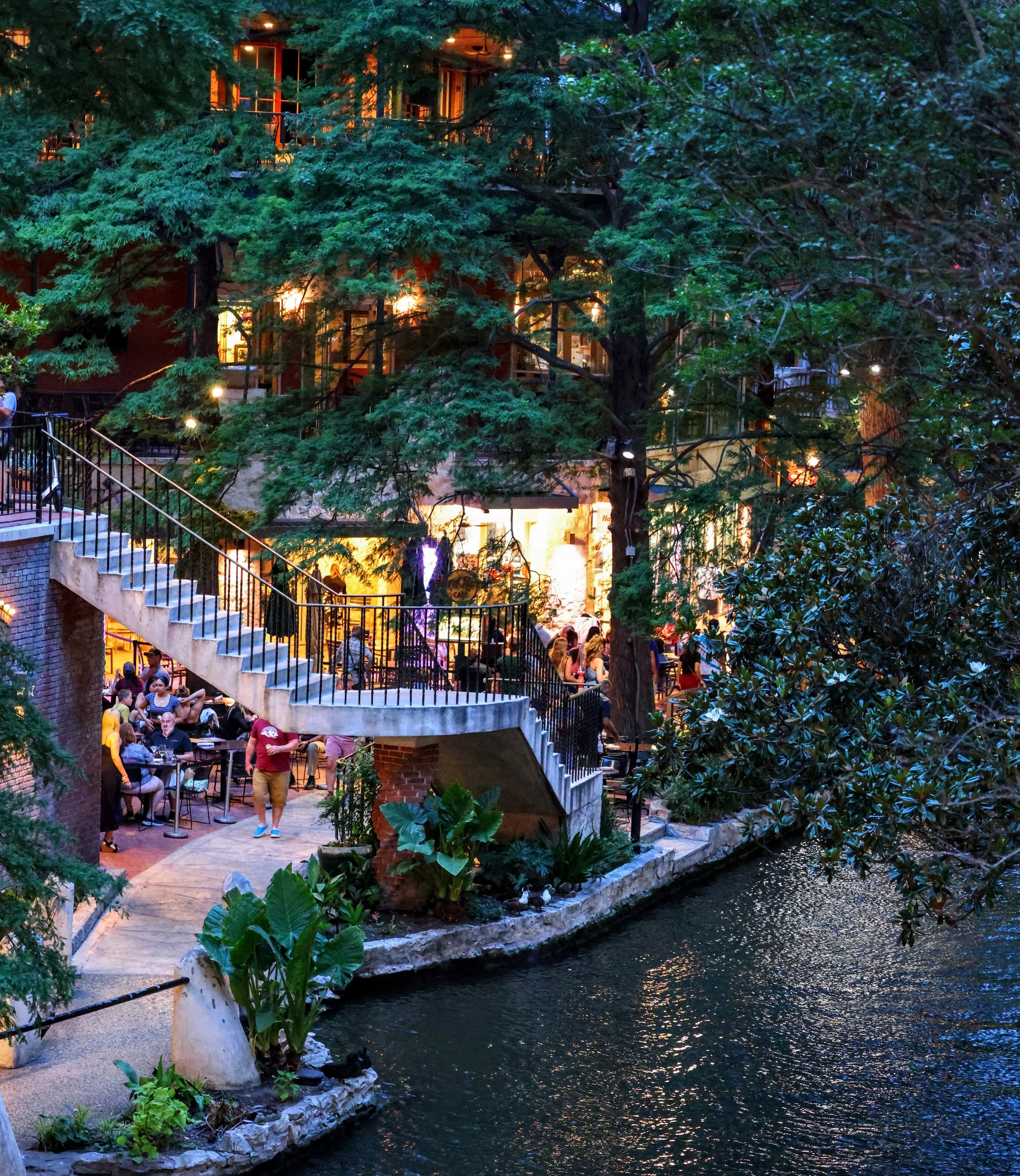 River Walk Looking Down