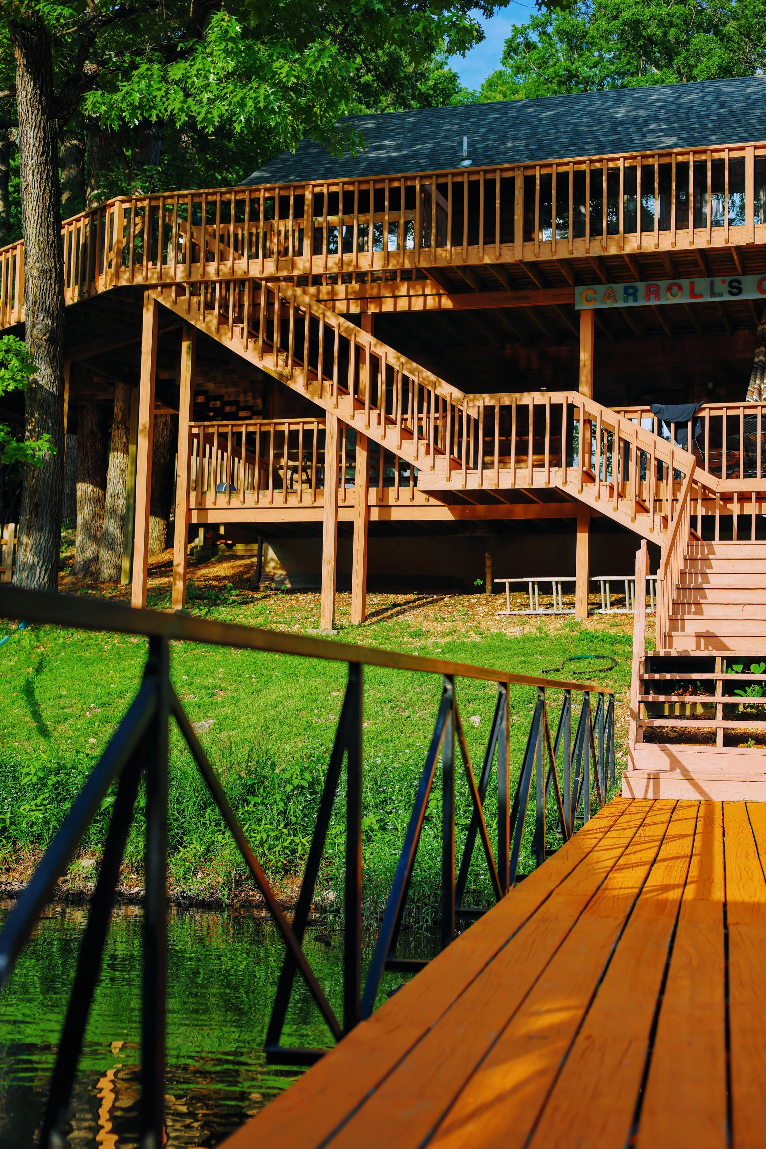 Lake House Deck