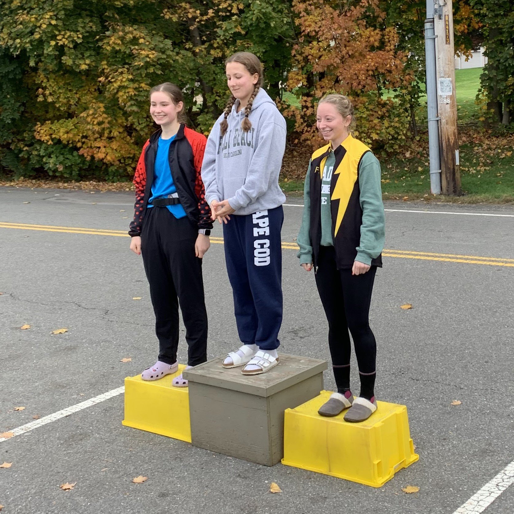 Lillie Salgado places 2nd in 7.5K Women's Race at the 2022 North Andover Fall Classic!