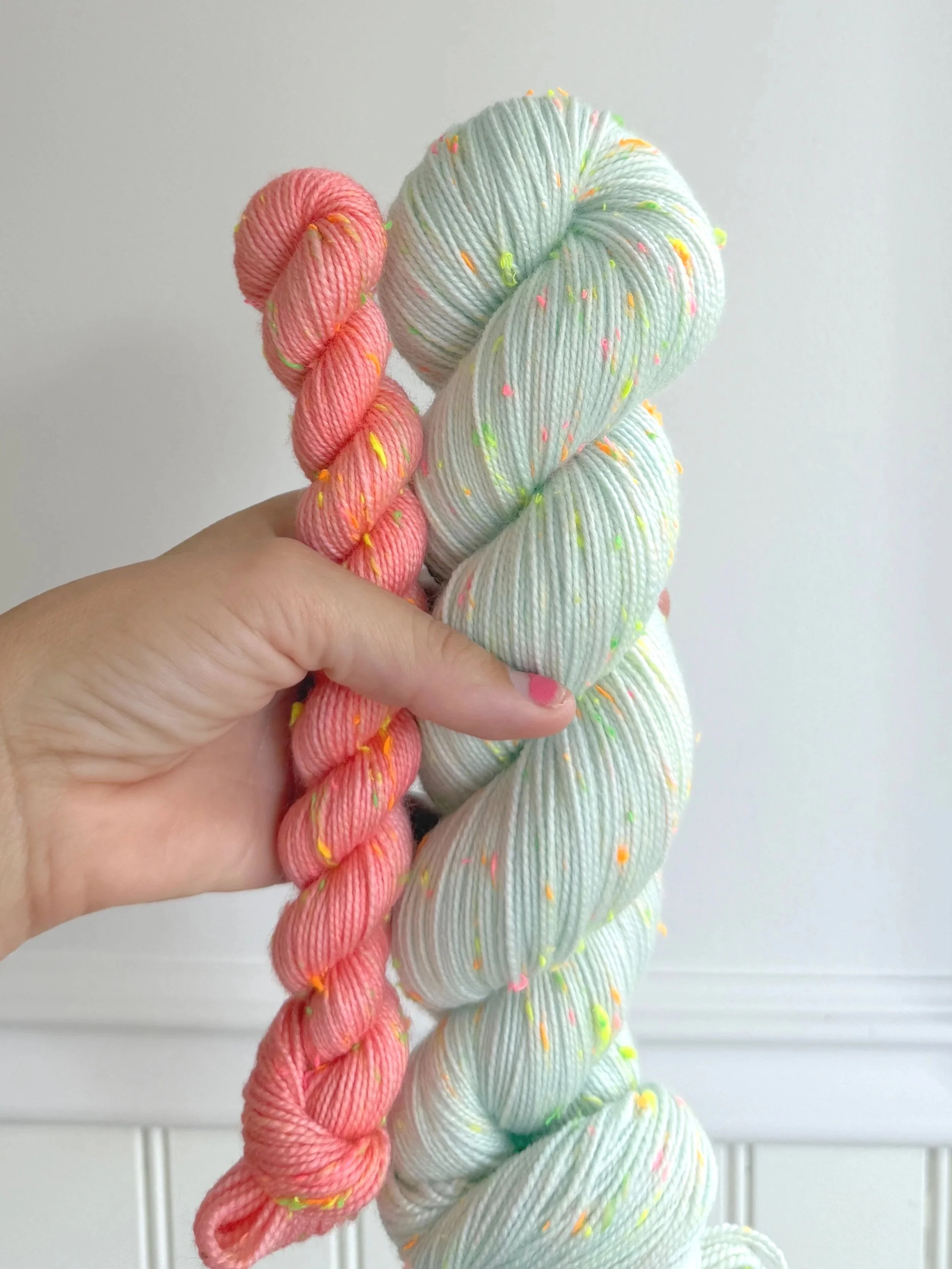 Beach Glass *Funfetti Fingering Sock Set