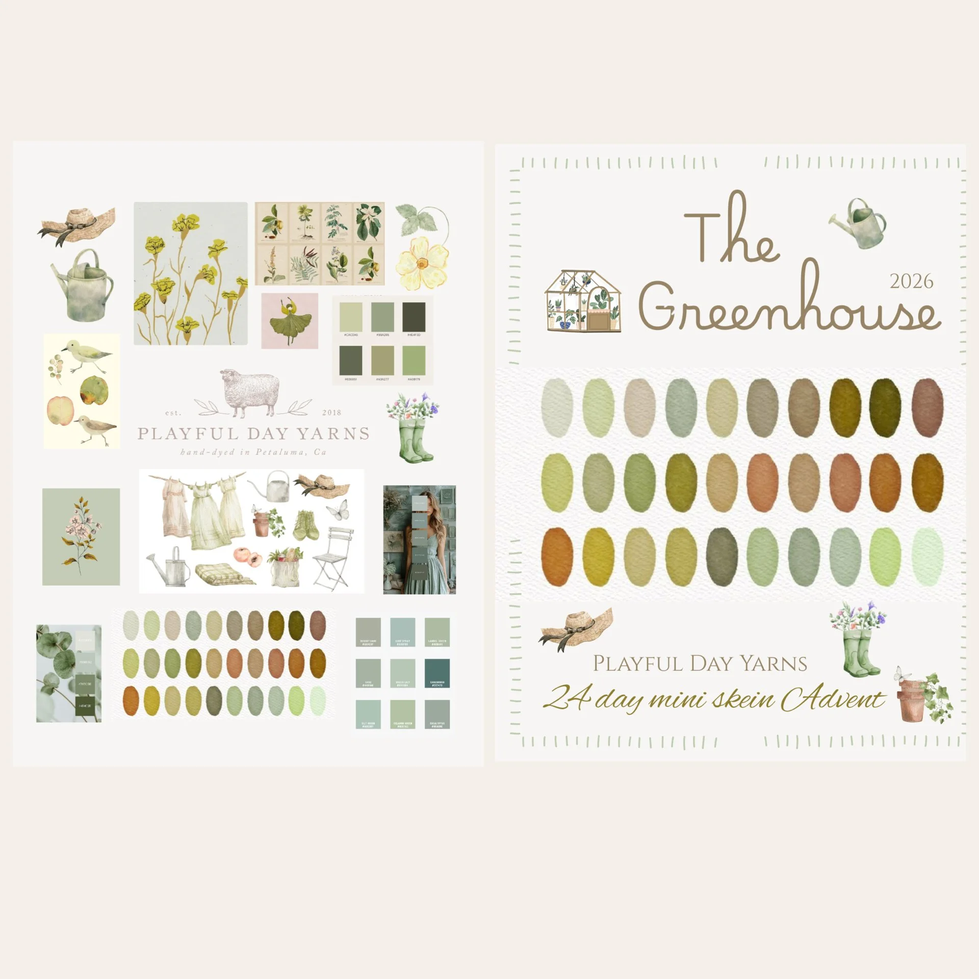 The Greenhouse Mini Skein Advent 2026