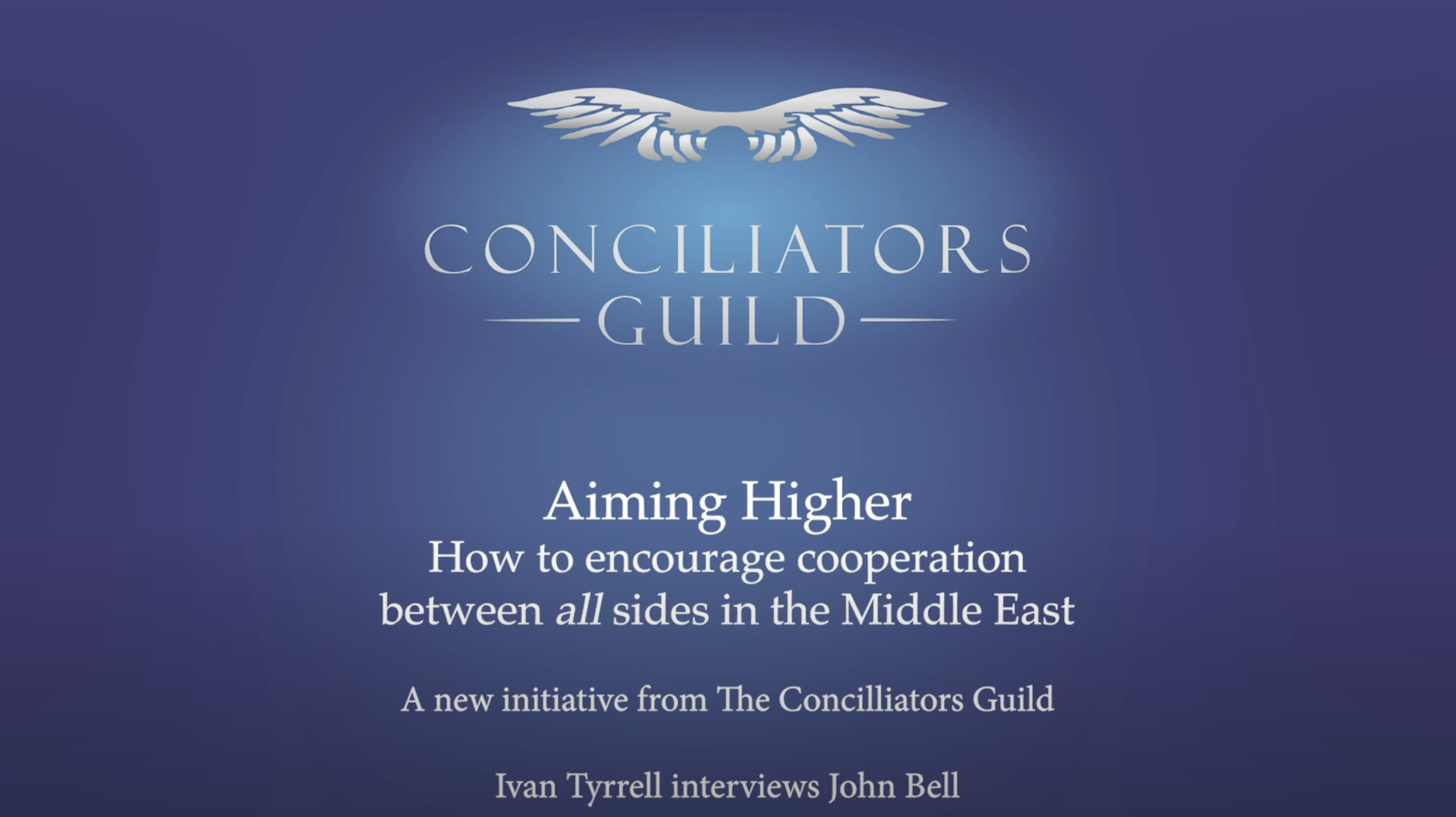 The Middle East Mapping Project with John Bell & Ivan Tyrrell