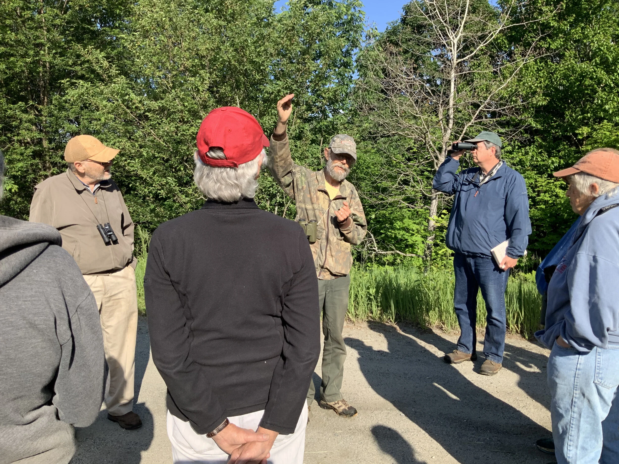 Bird walk with Dave Brown 