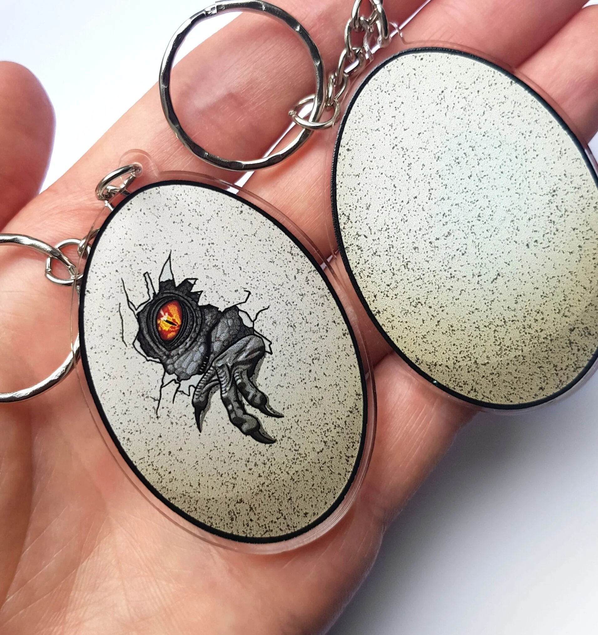 DINOSAUR EGG keyring