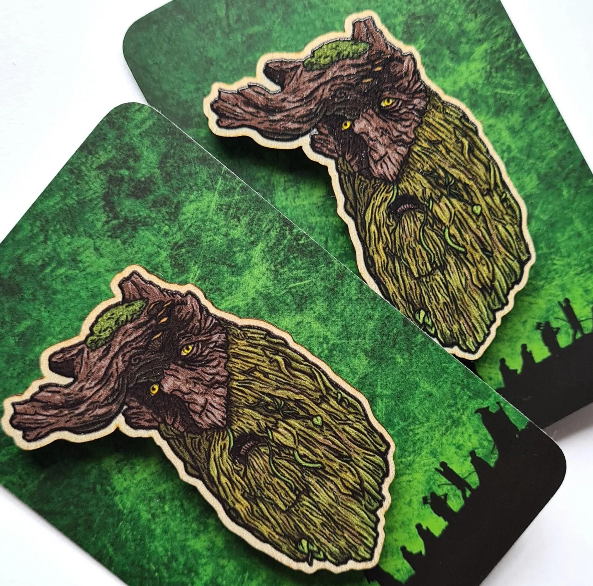 ENT wooden pin