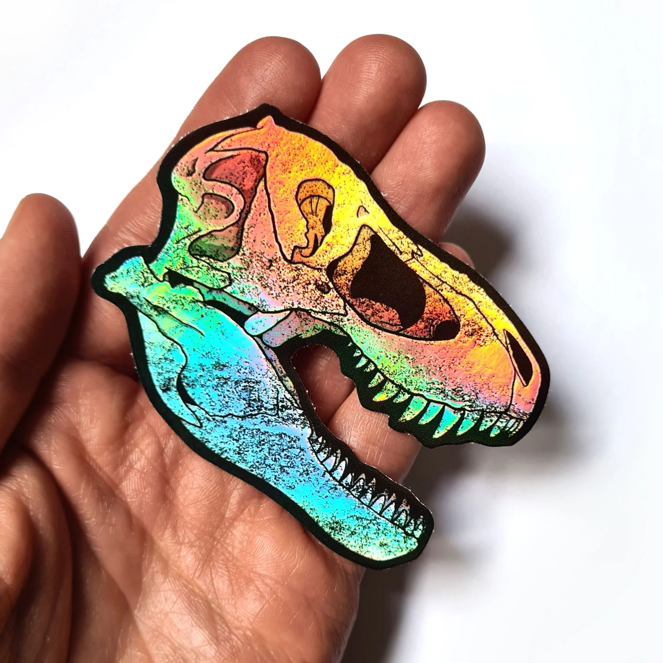 T-REX holographic sticker