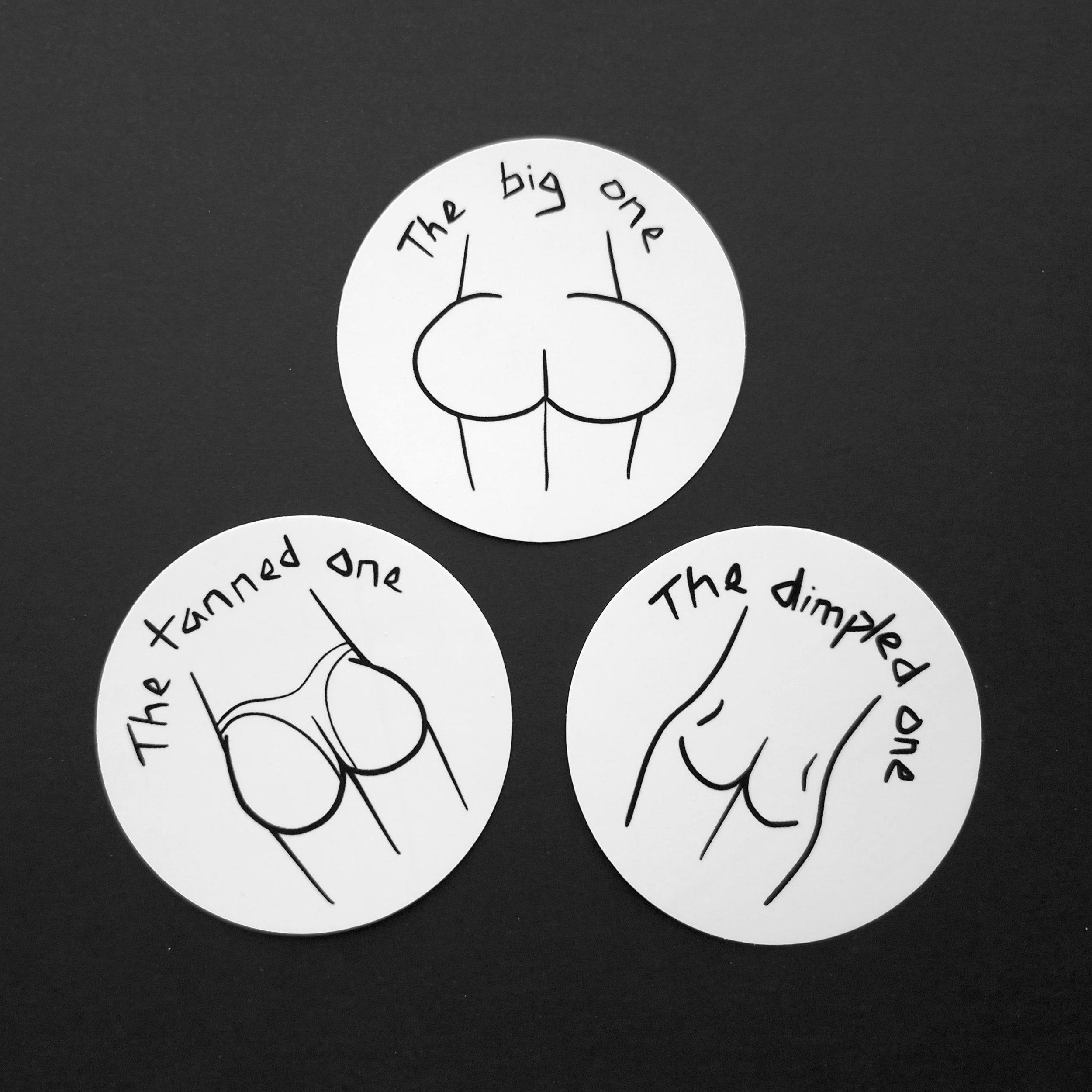 Hilarious Bums Butts Ass Stickers Share Your Love For The Derriere