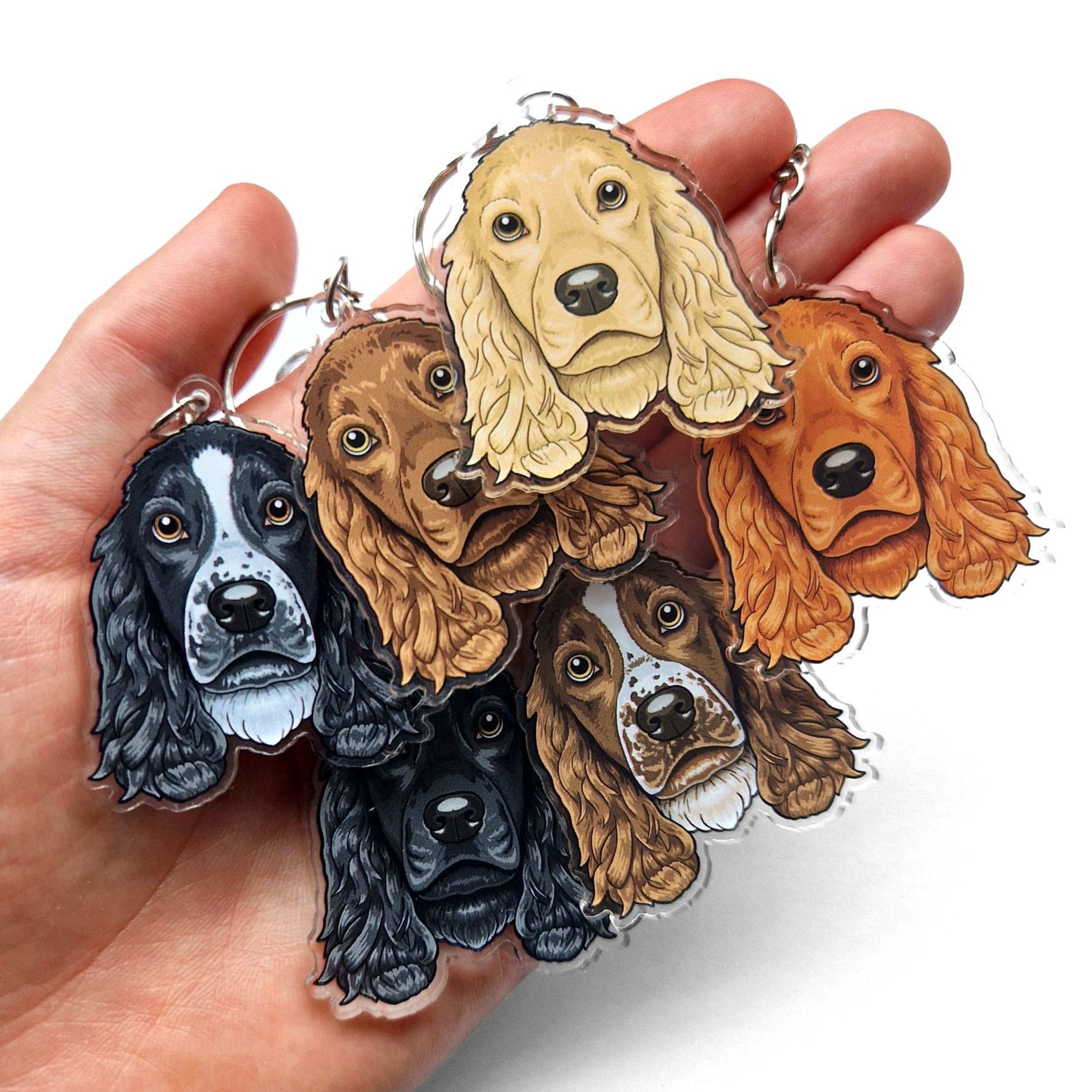 COCKER SPANIEL keyring