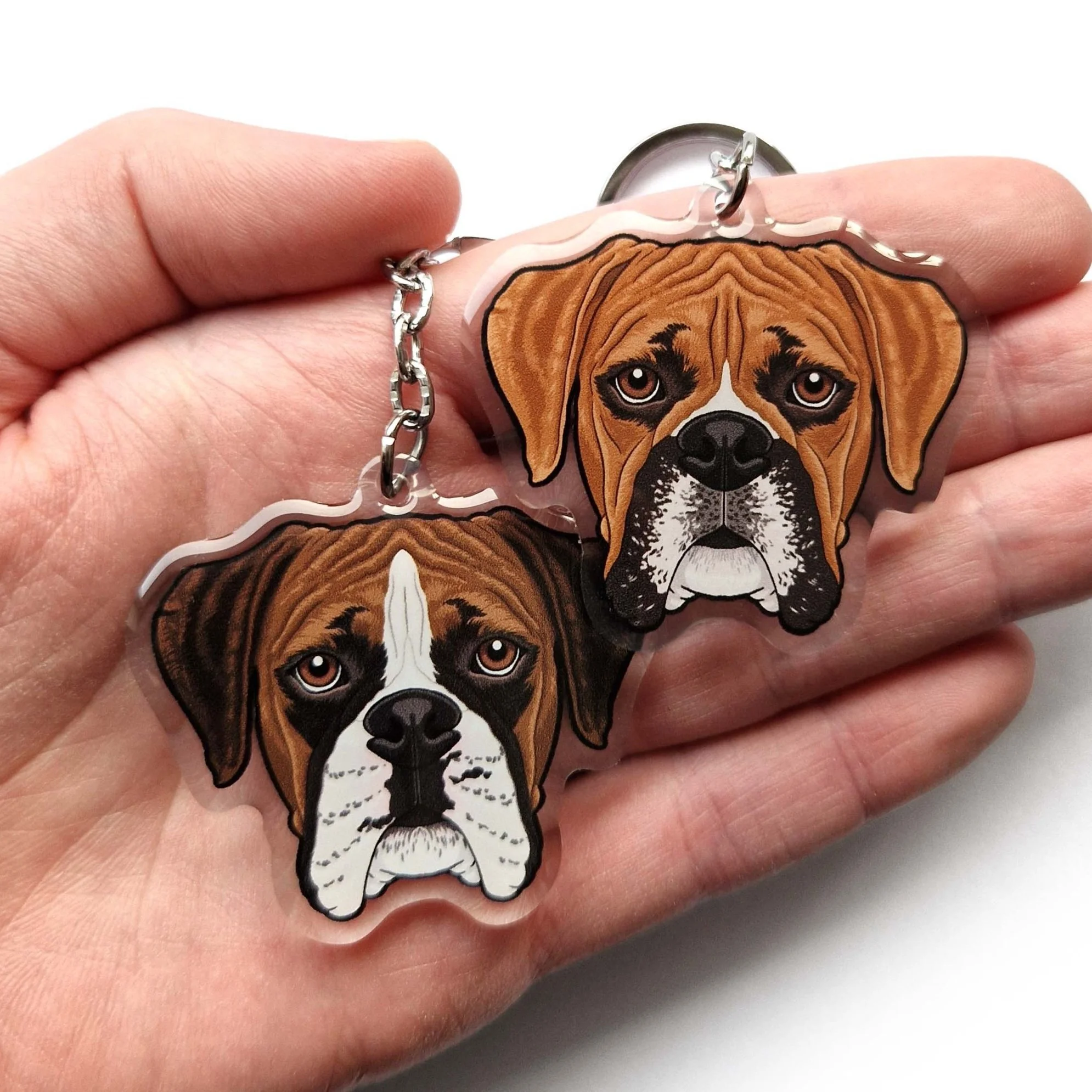 Boxer keyring
