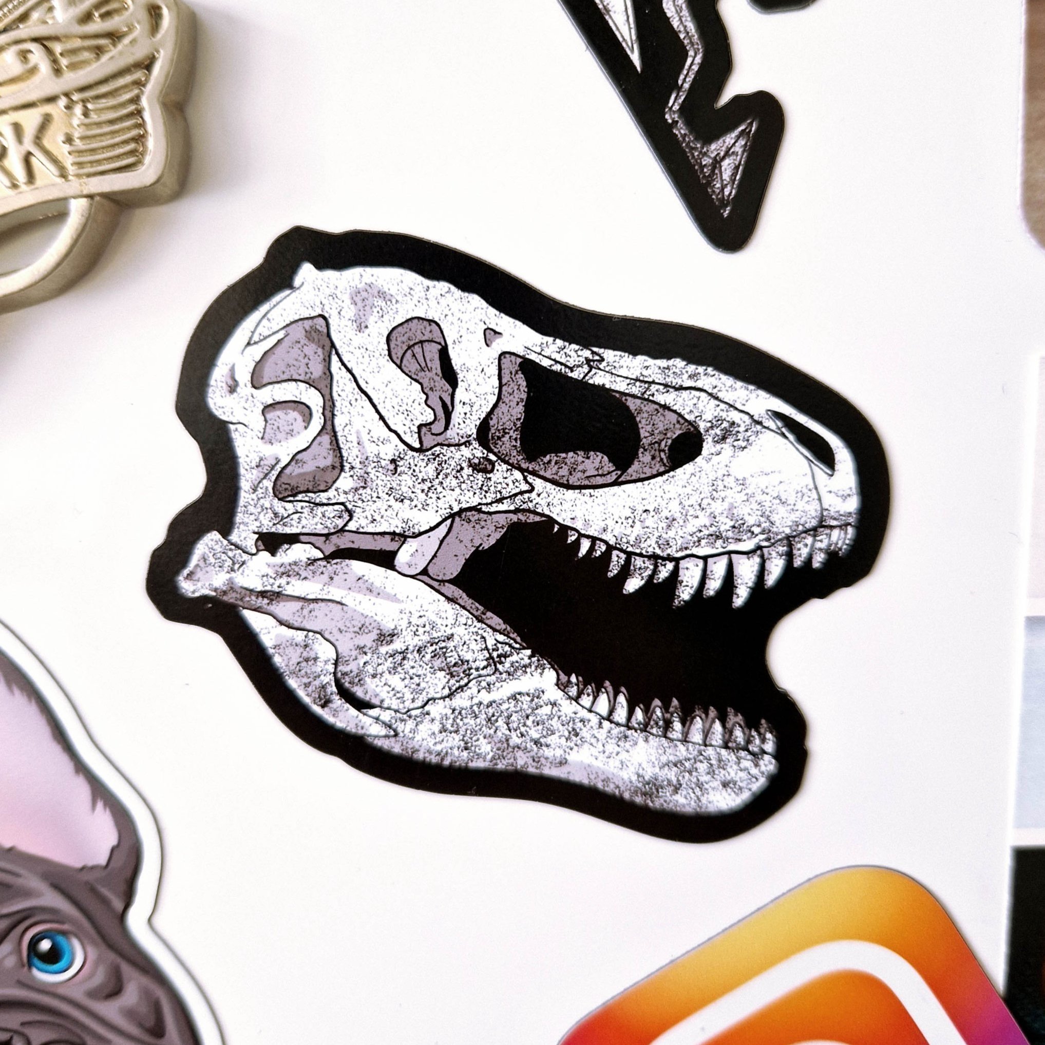 T-rex skull MAGNET
