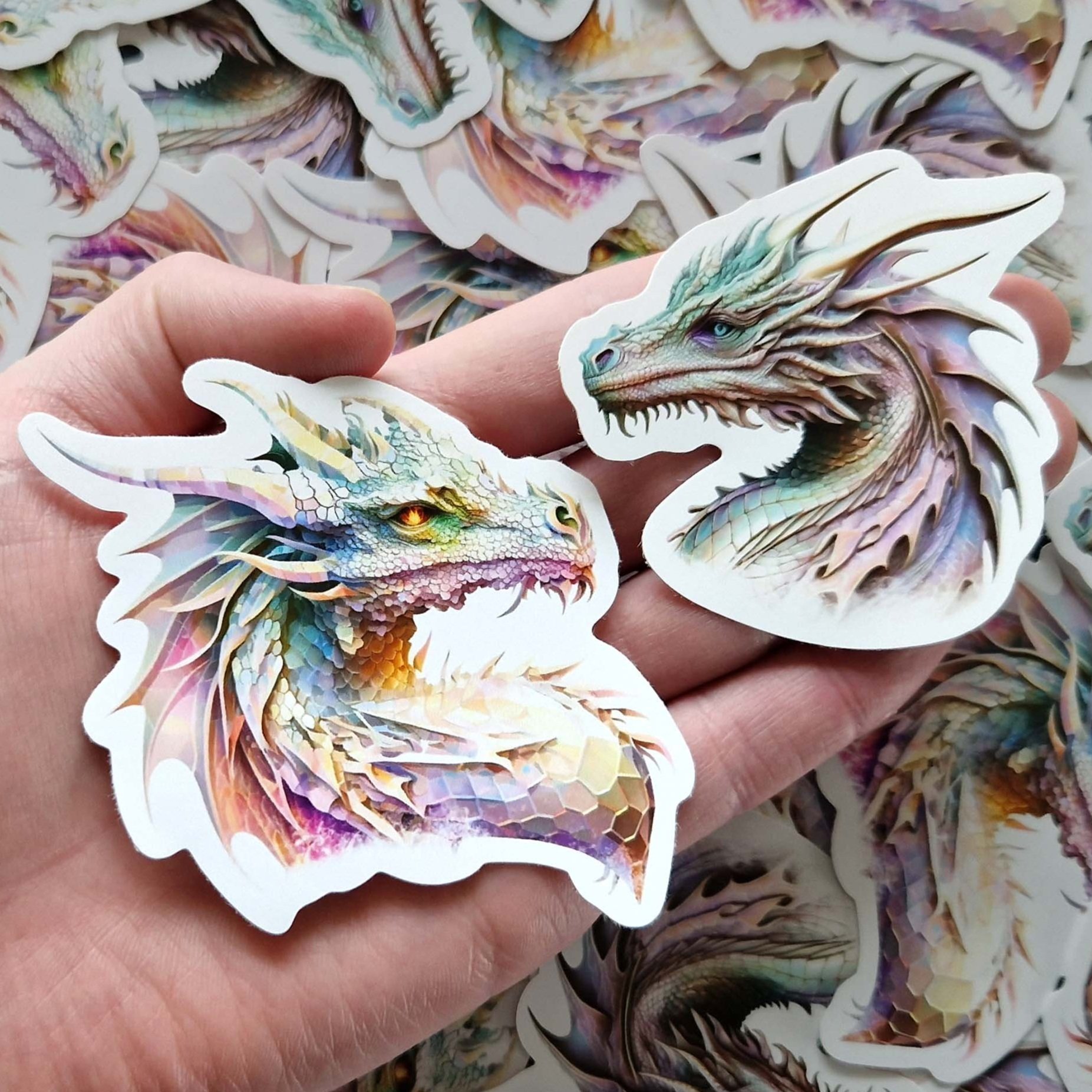 PASTEL DRAGON stickers