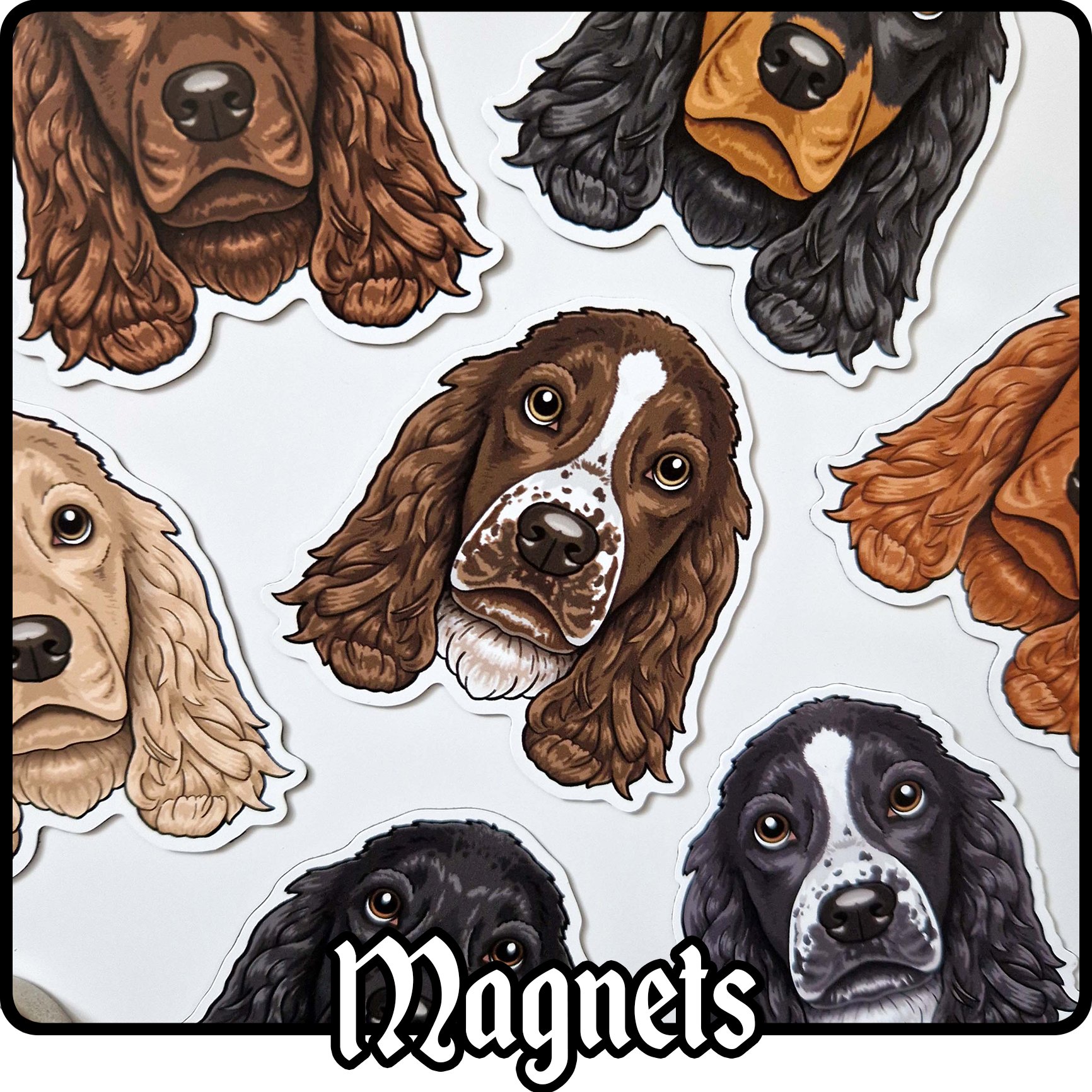 magnets browse store for dog magnets art designs spaniel dog breed stickers.jpg