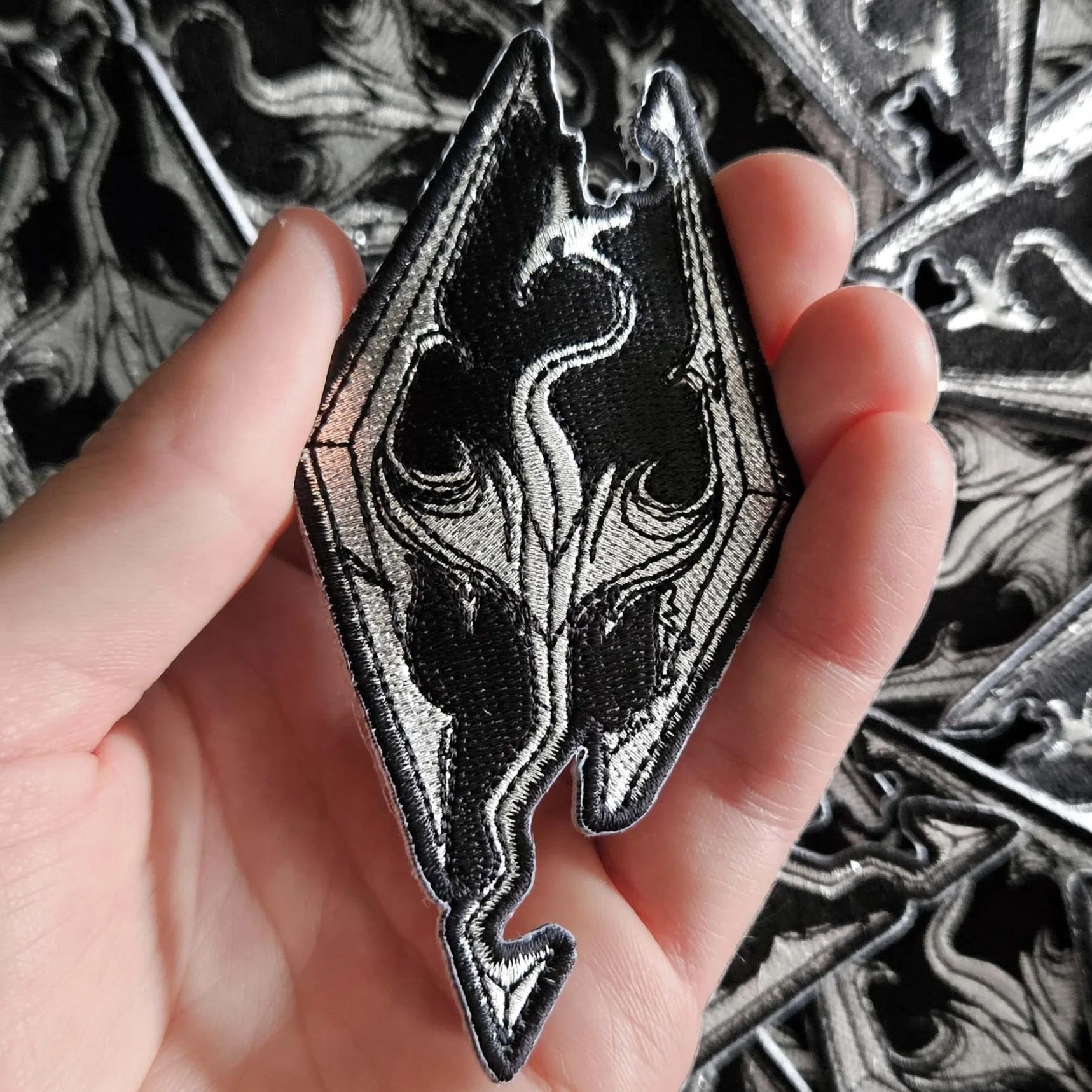 DRAGONBORN EMBROIDERY PATCH