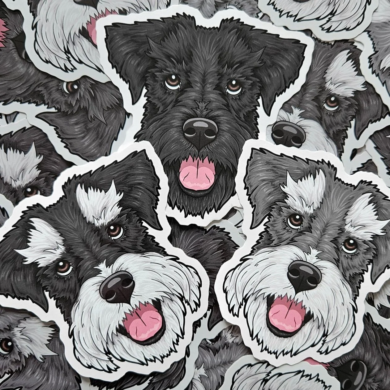 SCHNAUZER stickers