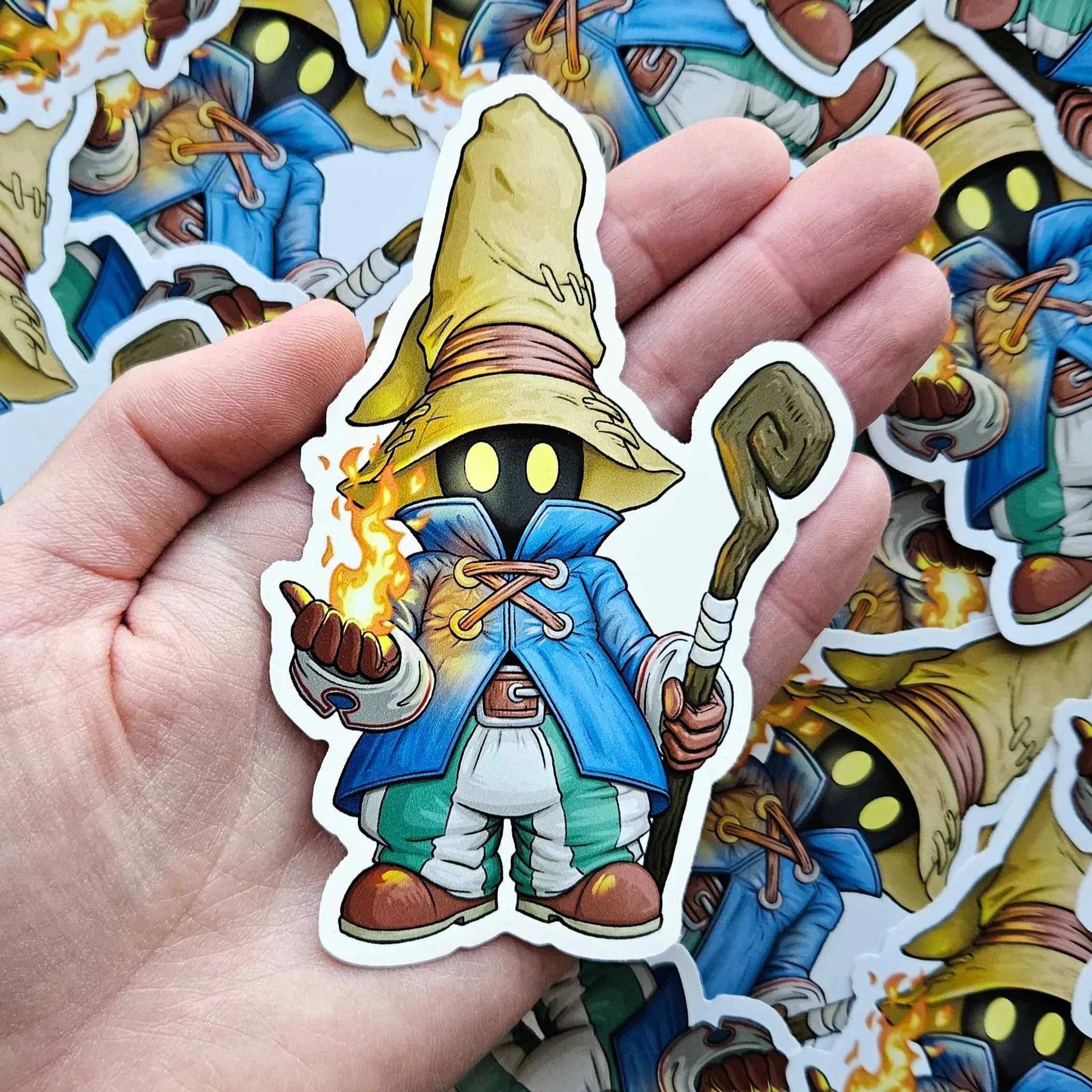 Vivi Sticker – Final Fantasy IX Black Mage Decal
