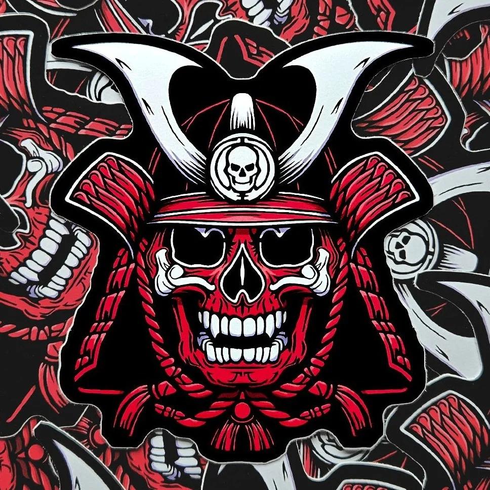 SAMURAI glossy sticker