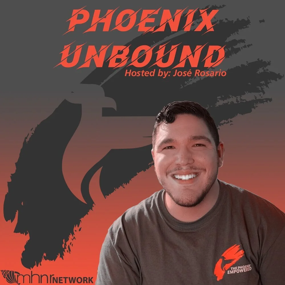 ANNOUNCEMENT TIME and GIVEAWAY ❤️

FRIENDS!! On Monday, 6/21/21, we are partnering with Mental Health News Radio Network to bring you... Phoenix Unbound!! This podcast will be available to stream internationally on all of your favorite platforms!!! W