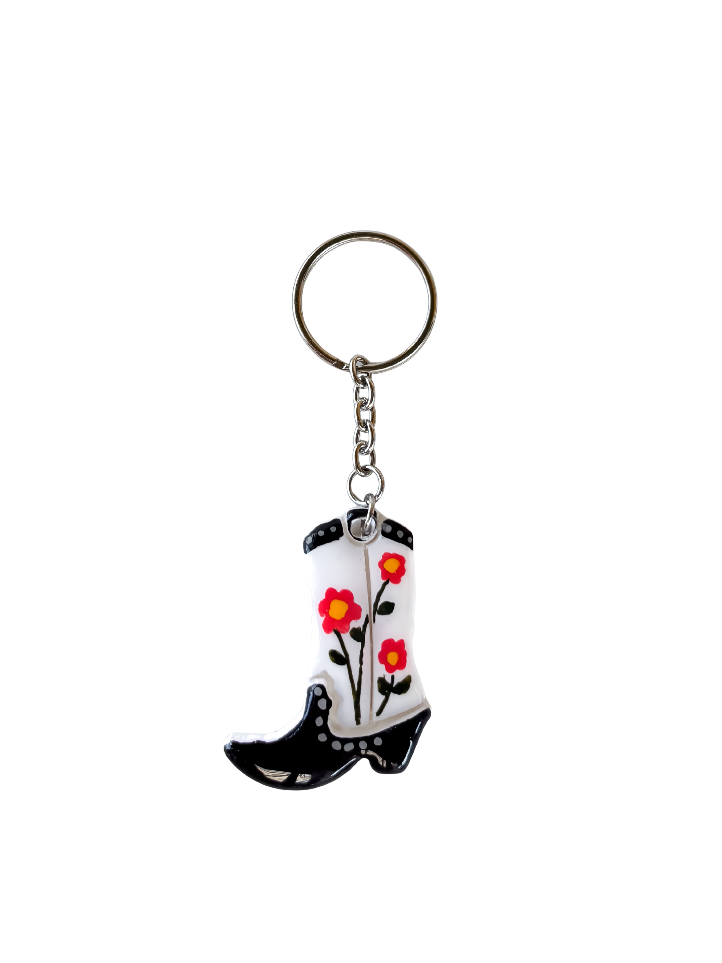 Cowgirl Boot Keychain