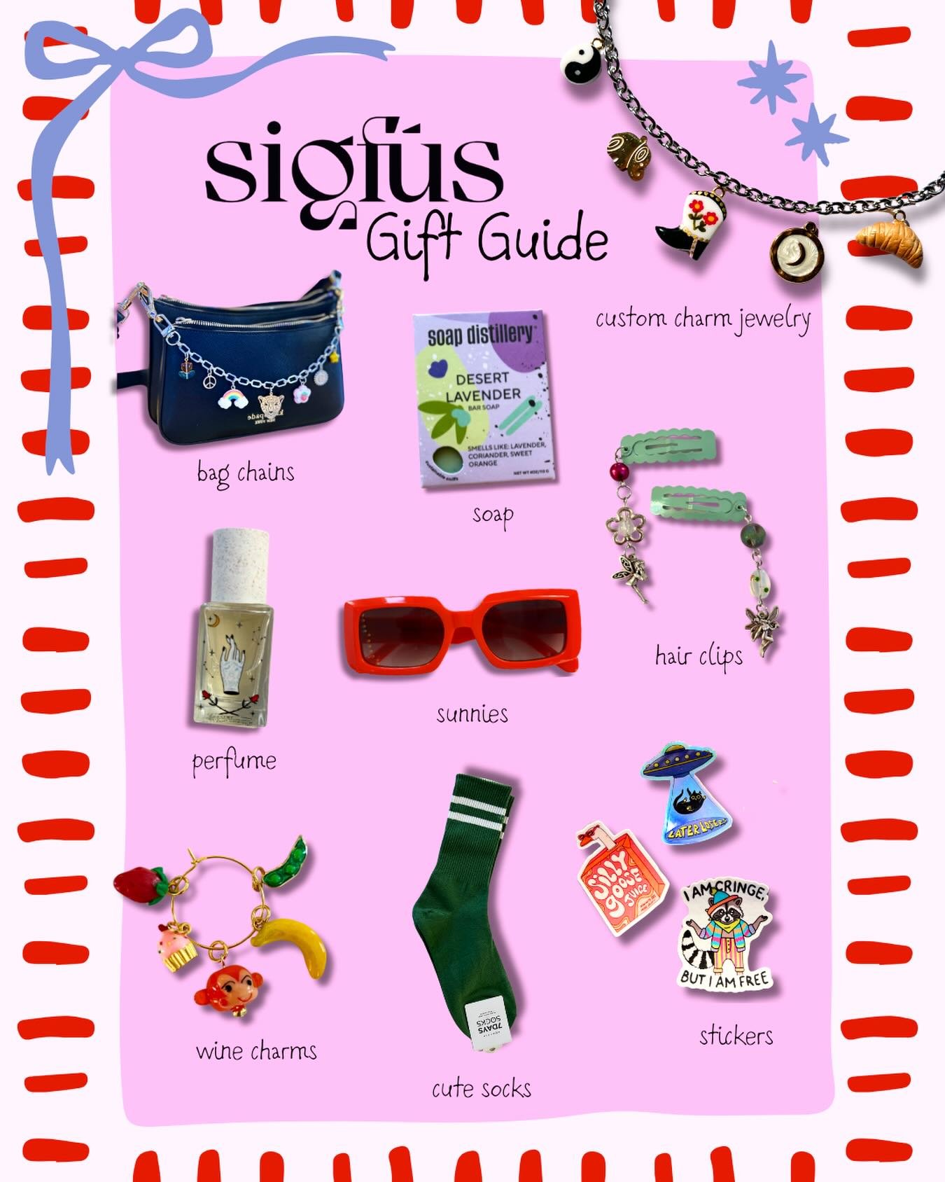 Start you holiday shopping here at Sigf&uacute;s! We&rsquo;ve got something for everyone⭐️🎁