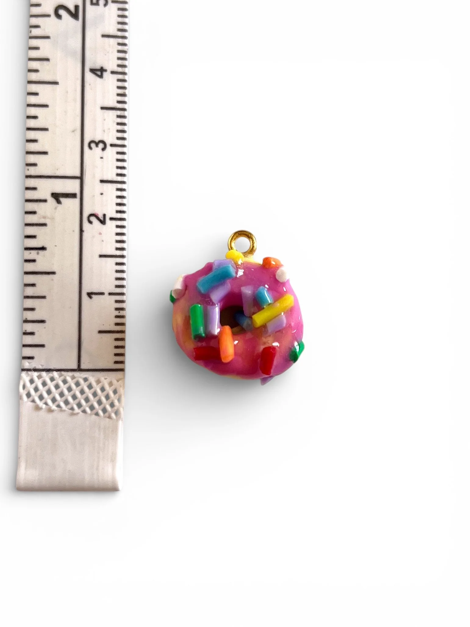 handmade donut charm