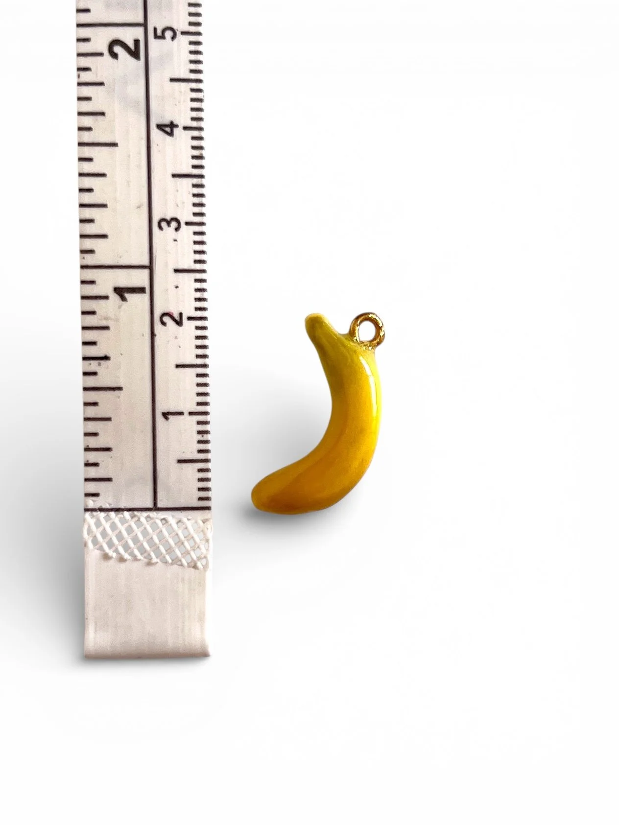 handmade banana charm