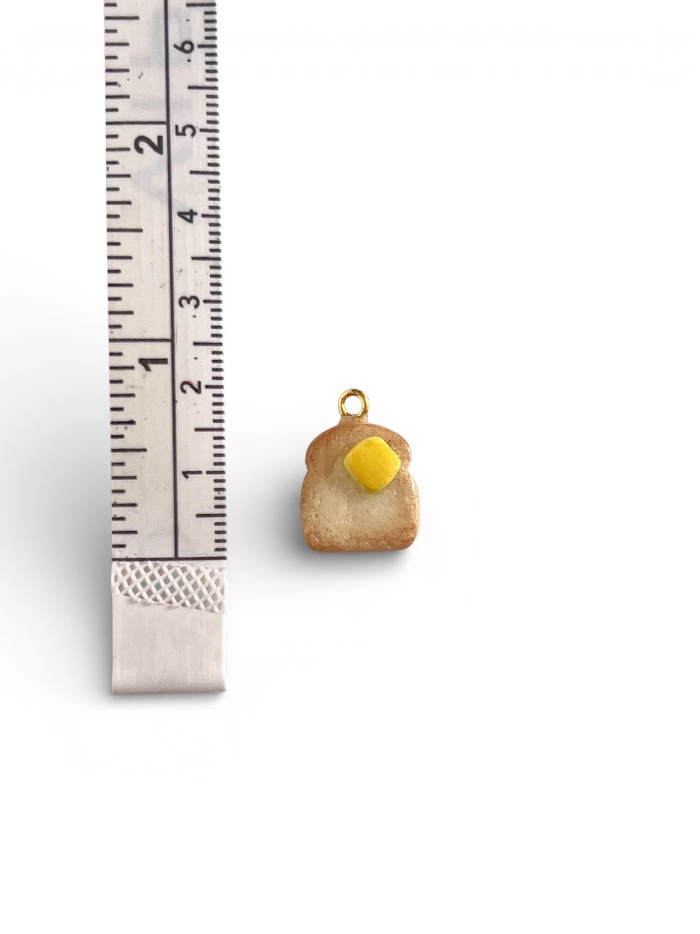 handmade toast charm