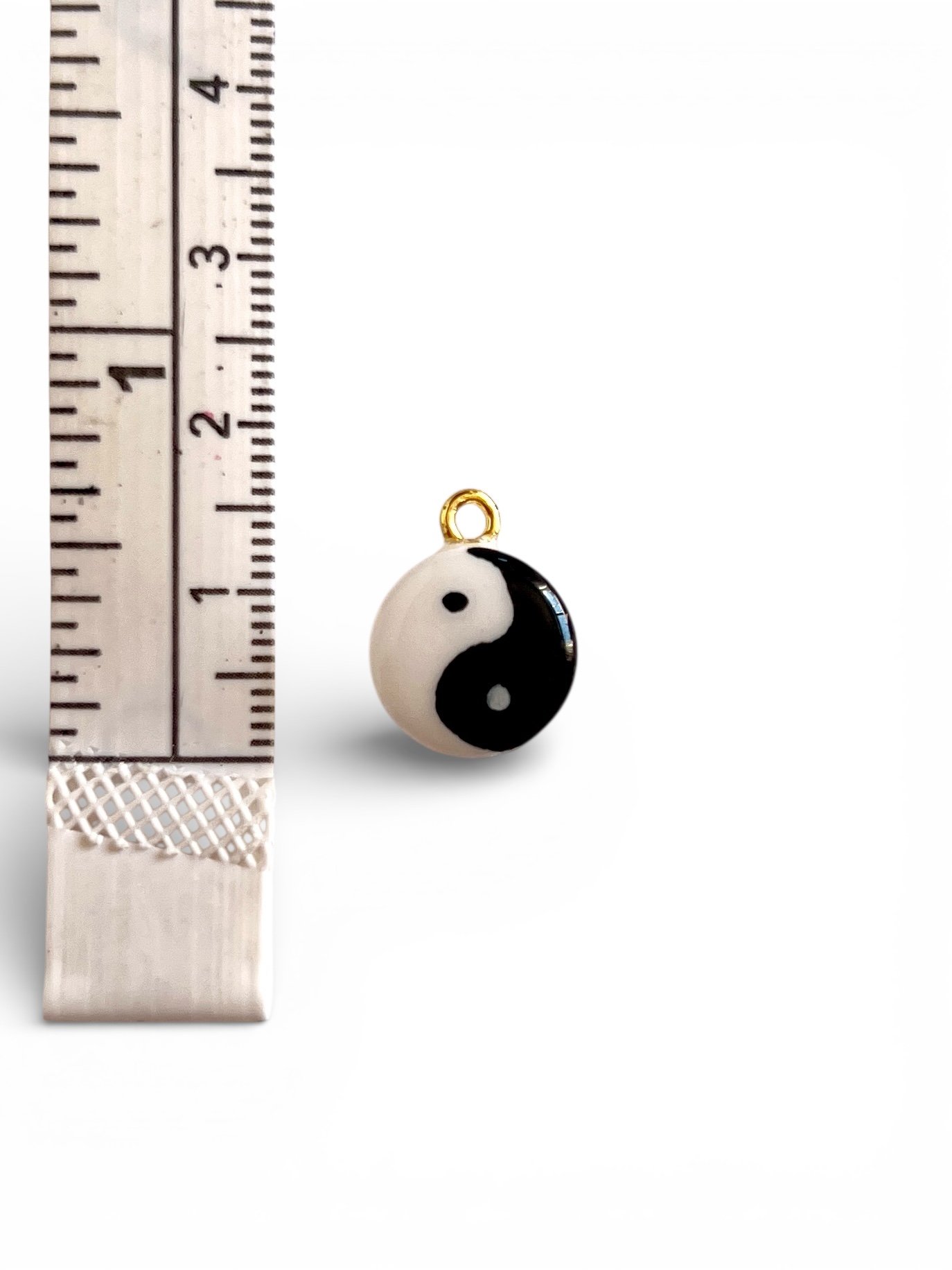 handmade Ying yang charm