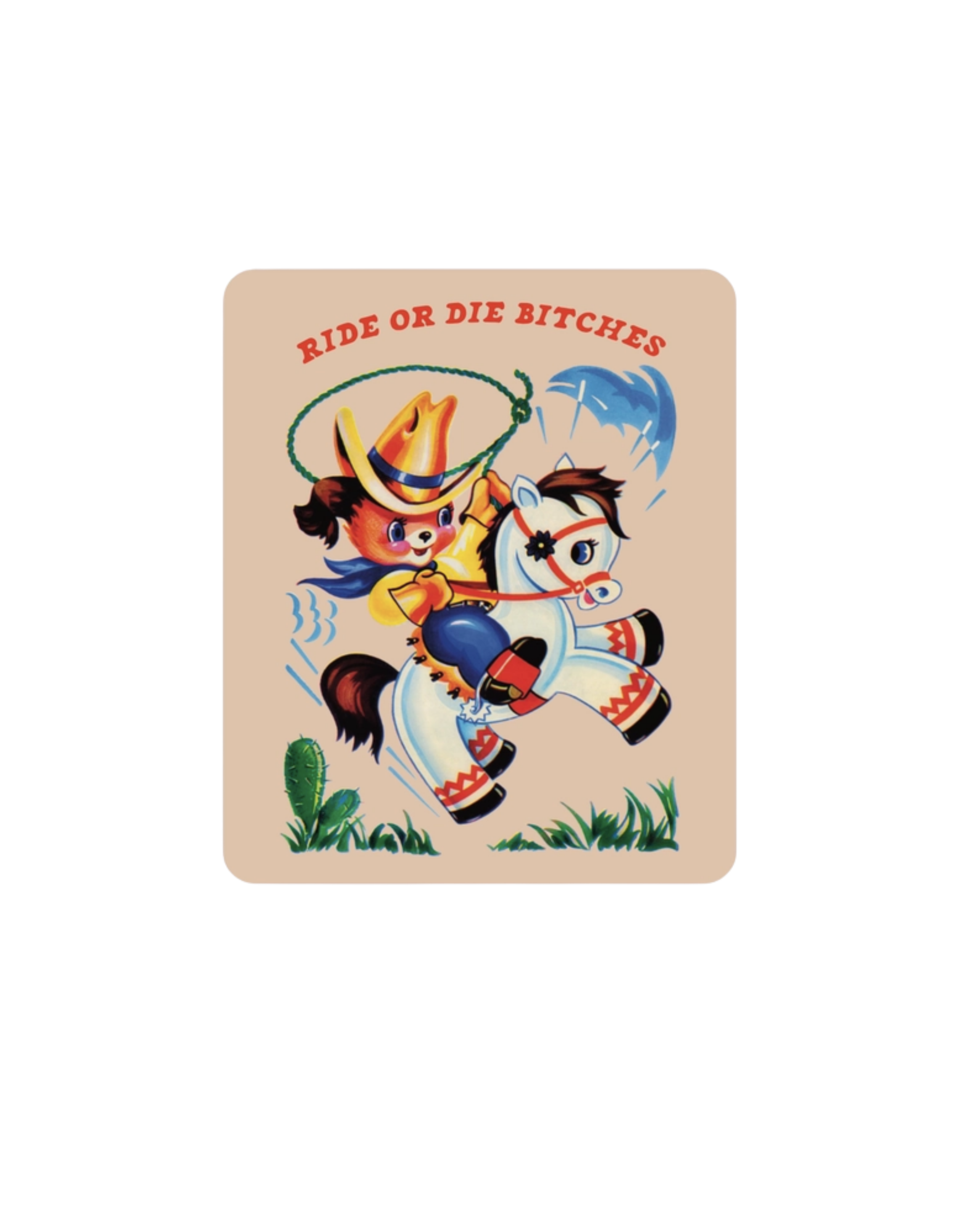 Ride or Die Sticker