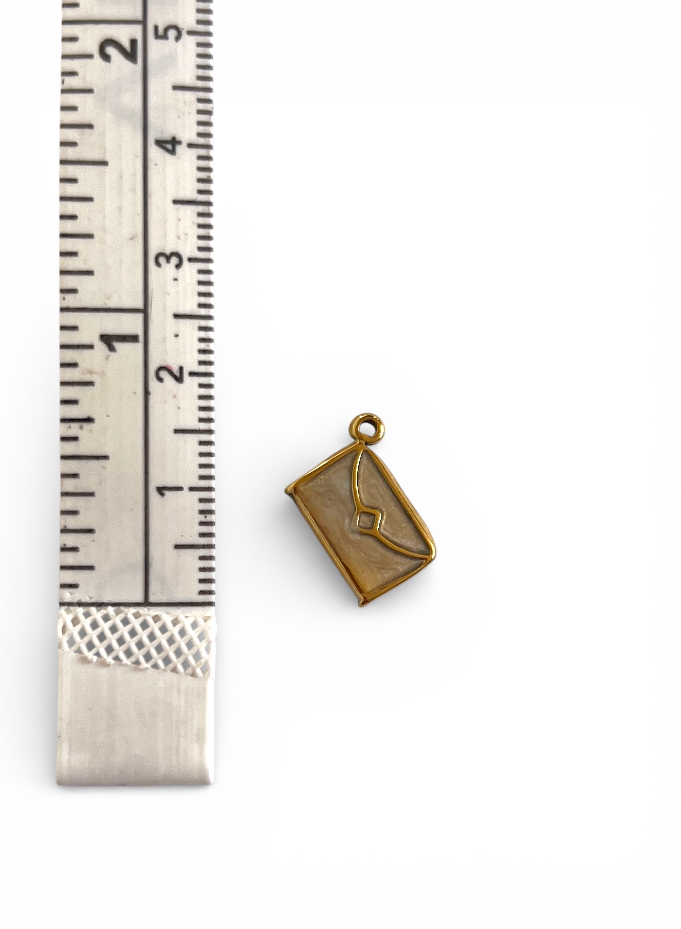 small envelope letter charm