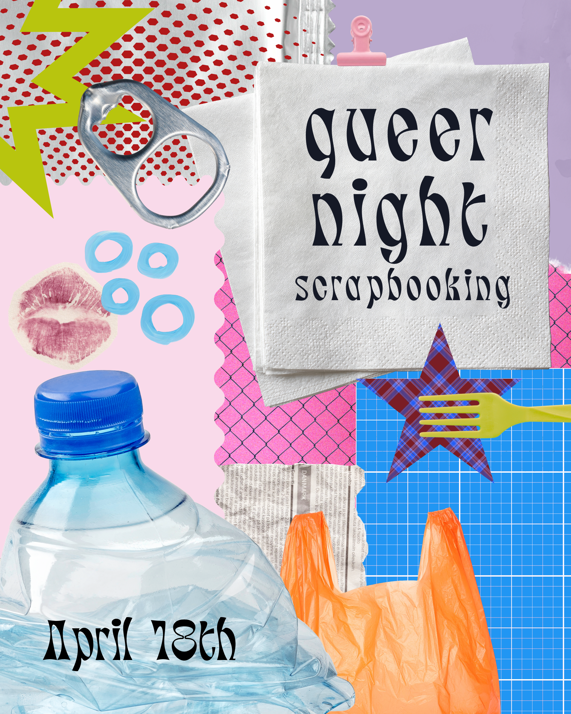 Queer Craft Night: Scrapbooking & Collage Craft Night